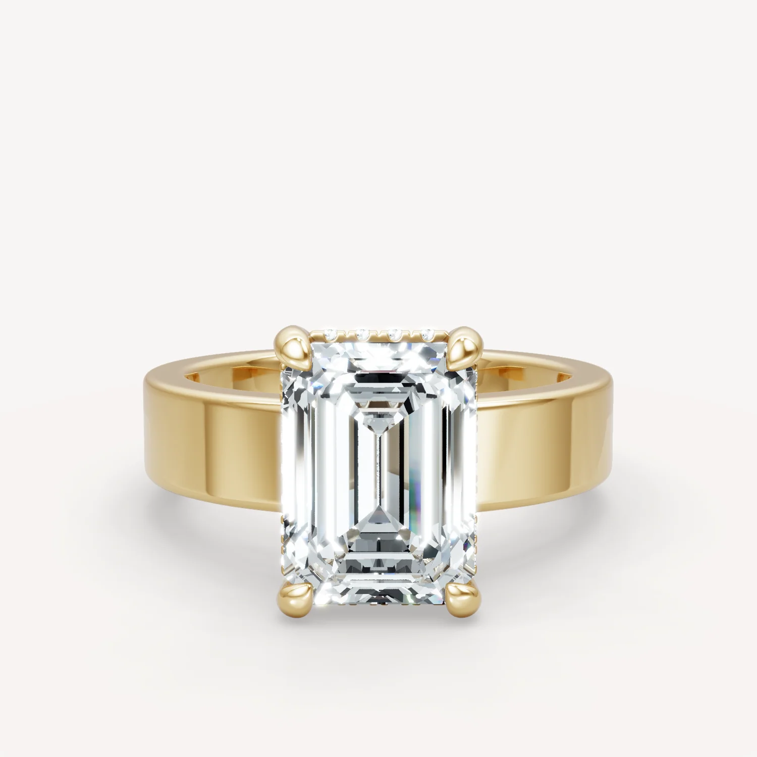 Sleek Haven Bold Hidden Halo - Emerald