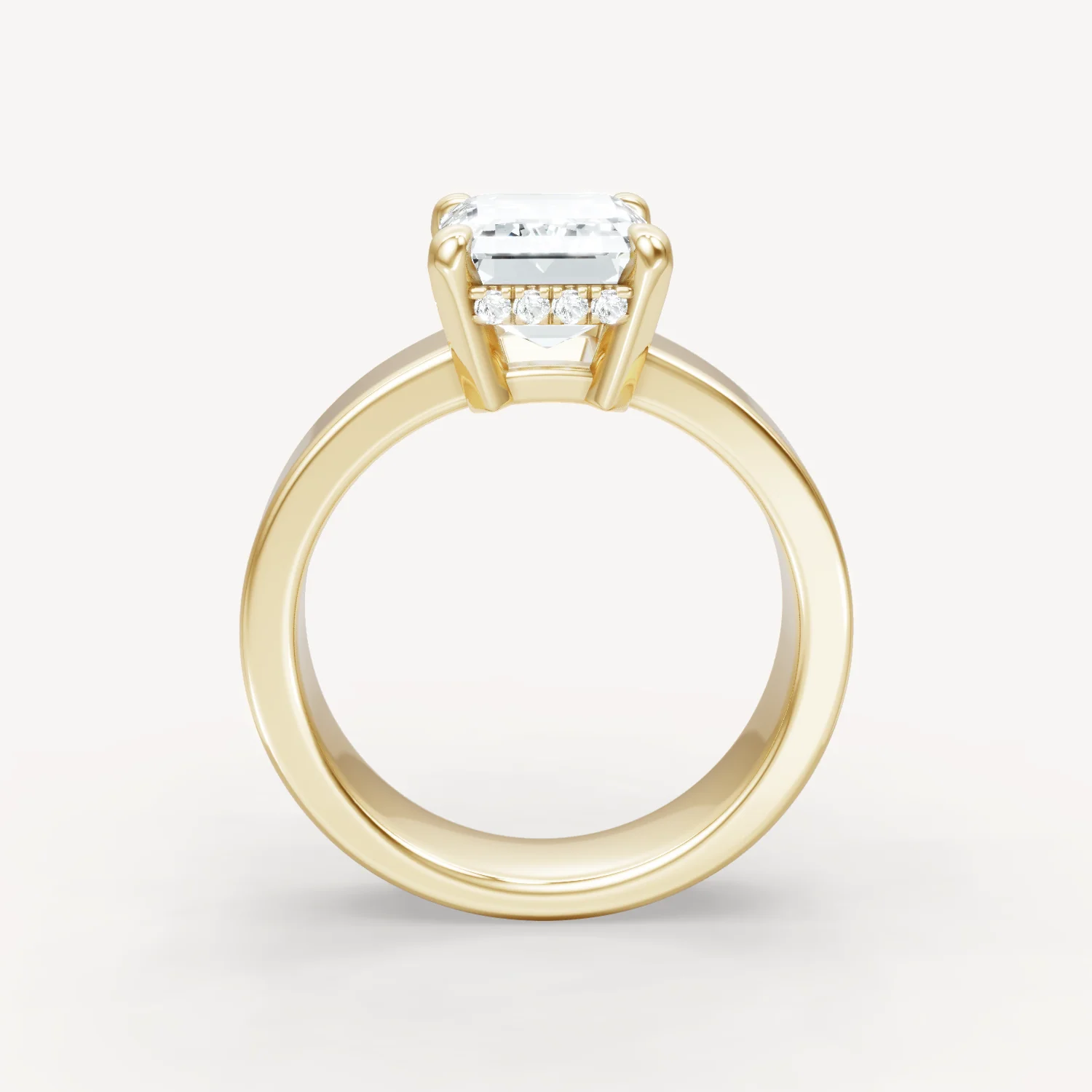 Sleek Haven Bold Hidden Halo - Emerald - Image 4