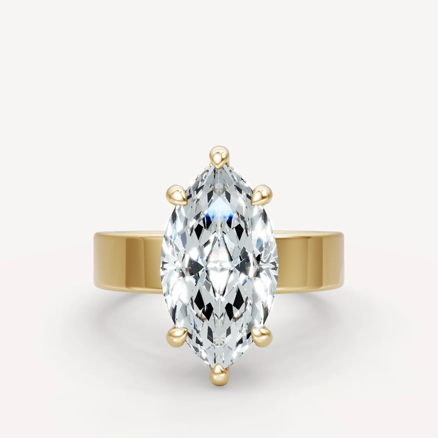Sleek Haven Bold Hidden Halo - Marquise