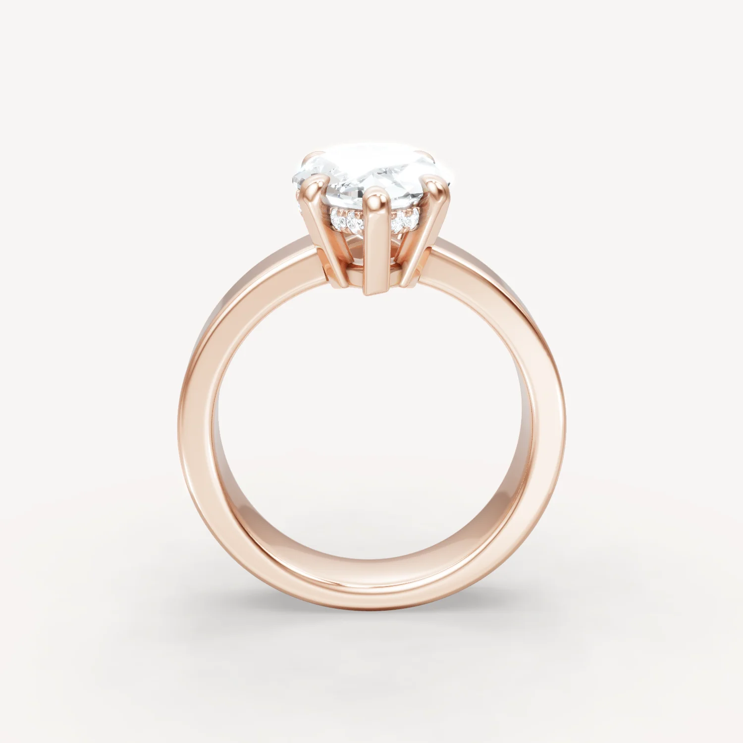 Sleek Haven Bold Hidden Halo - Marquise - Image 12