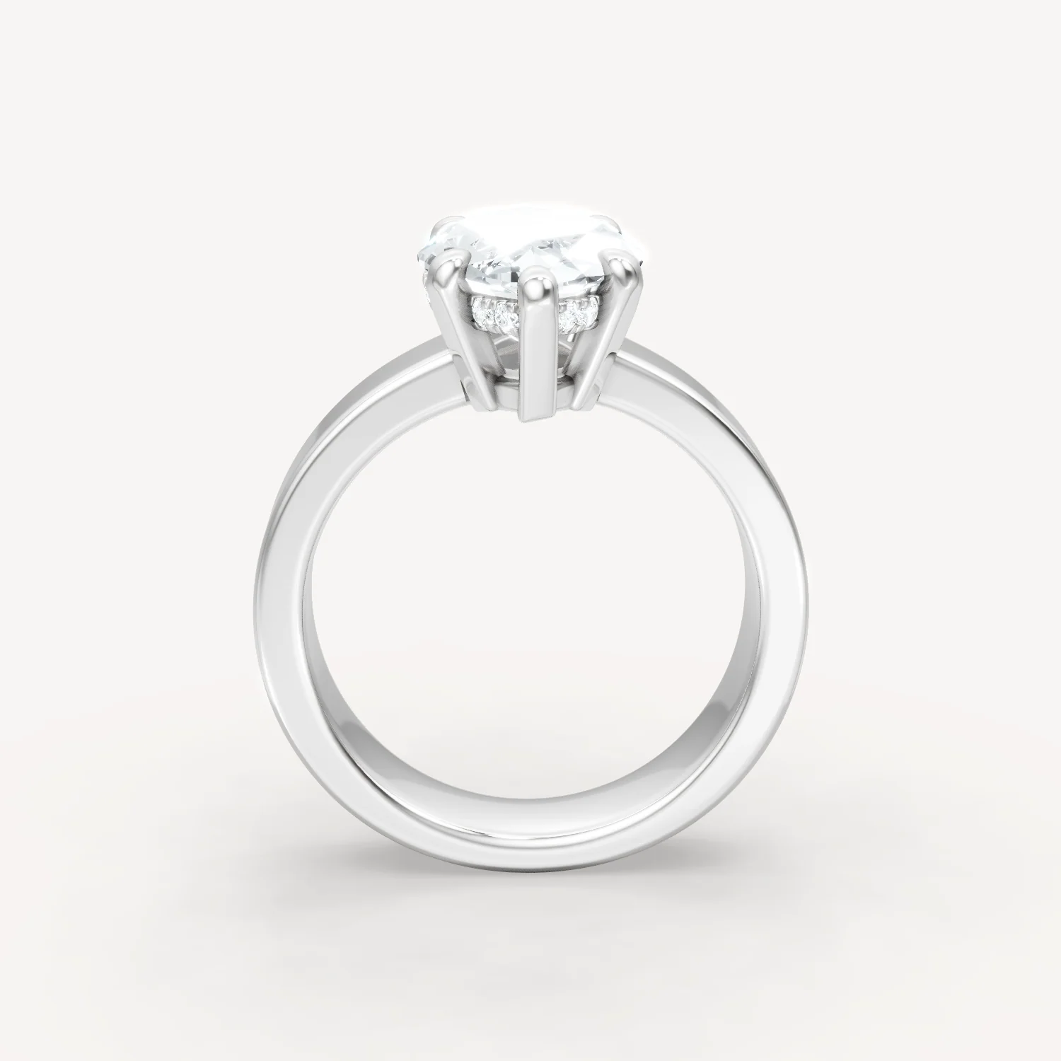 Sleek Haven Bold Hidden Halo - Marquise - Image 8
