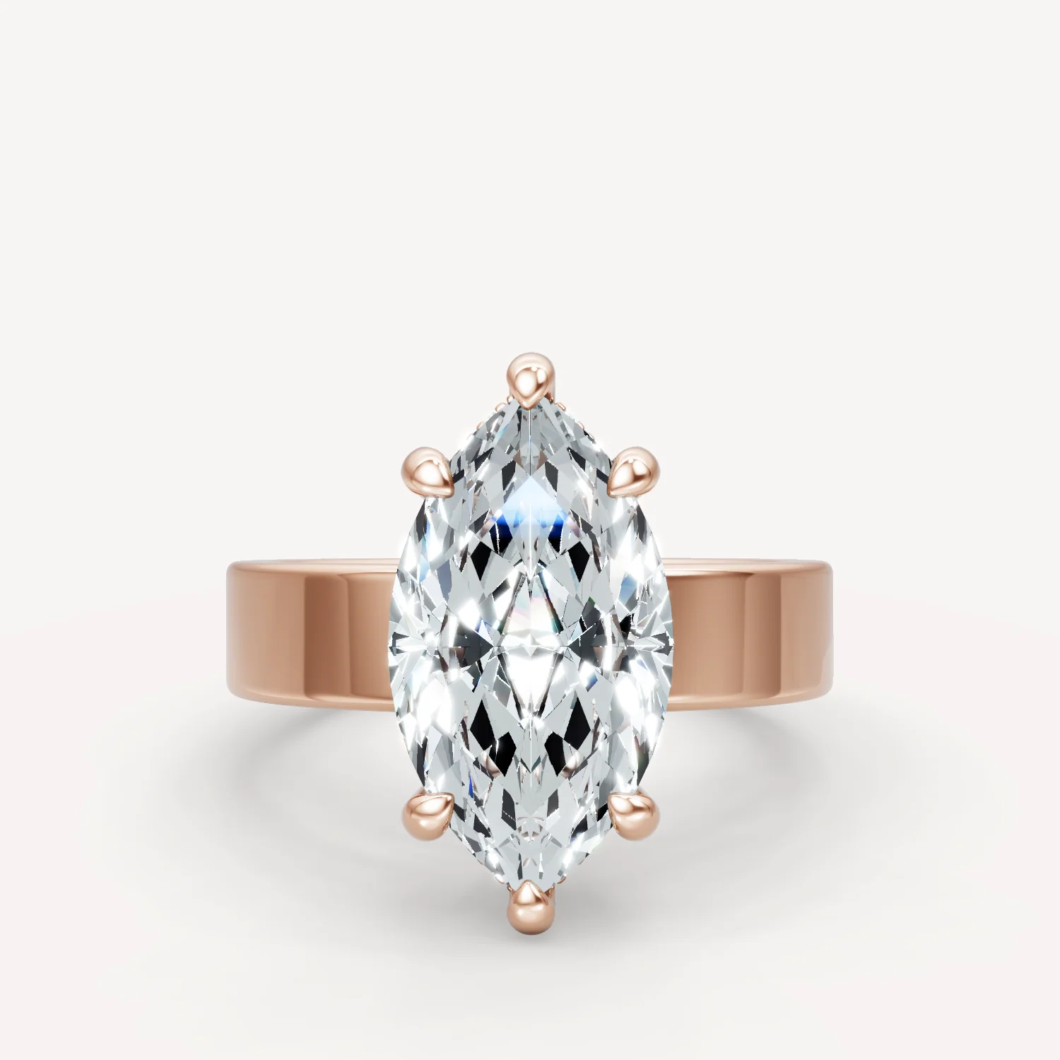 Sleek Haven Bold Hidden Halo - Marquise - Image 9