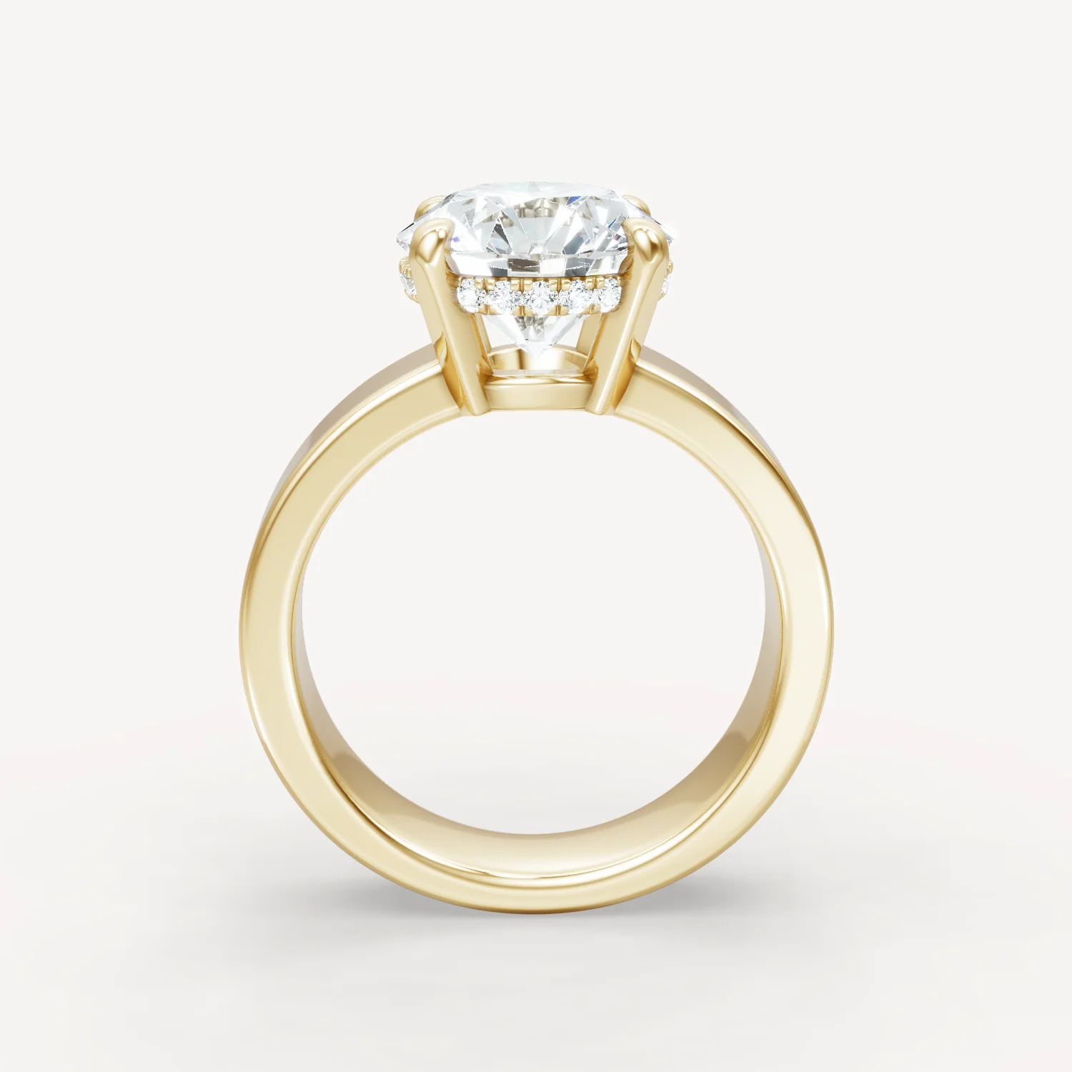Sleek Haven Bold Hidden Halo - Round - Image 3