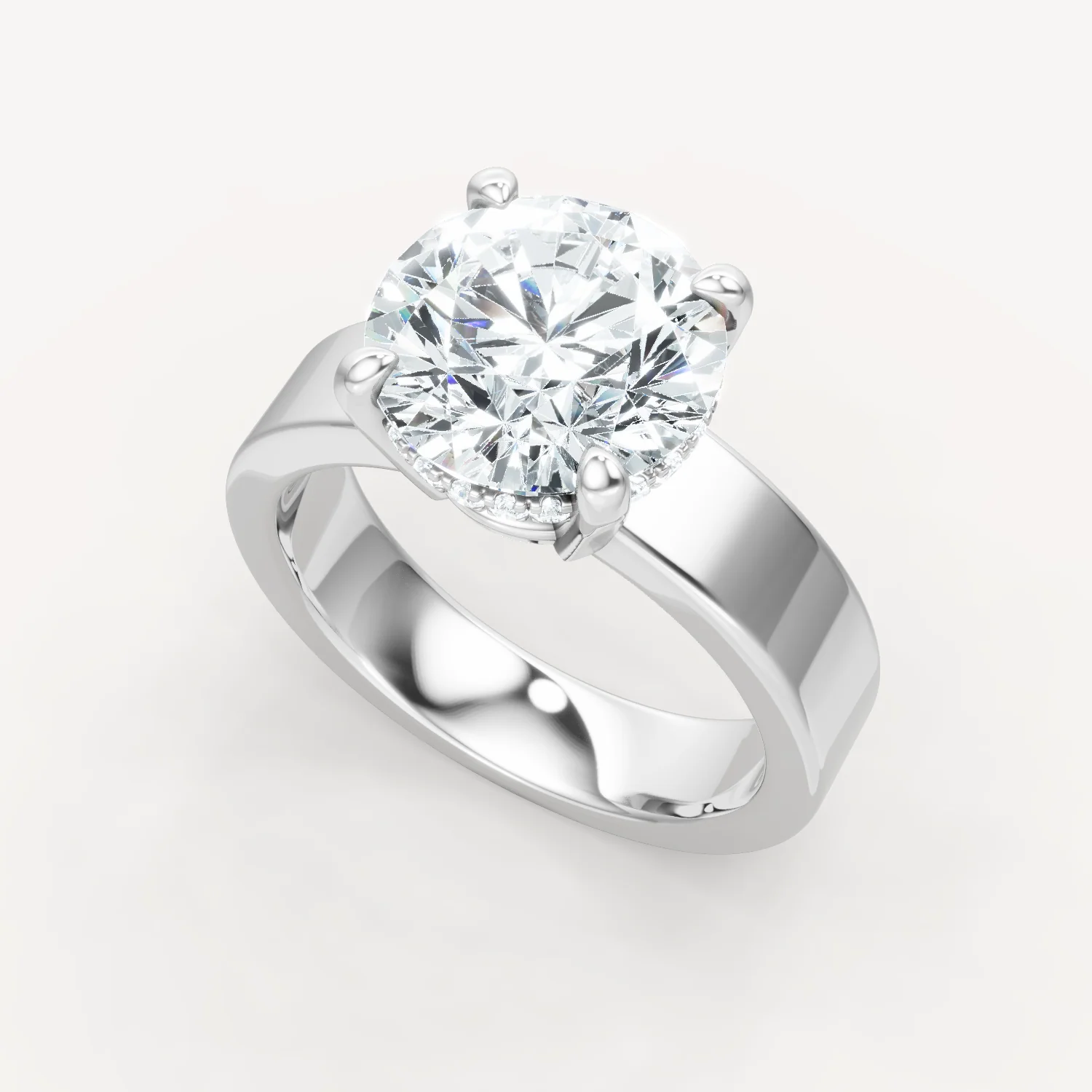 Sleek Haven Bold Hidden Halo - Round - Image 8