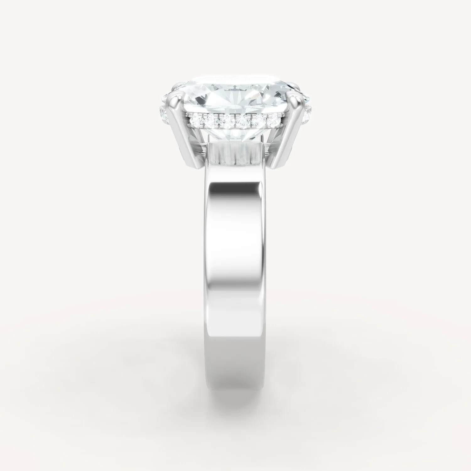 Sleek Haven Bold Hidden Halo - Oval - Image 6