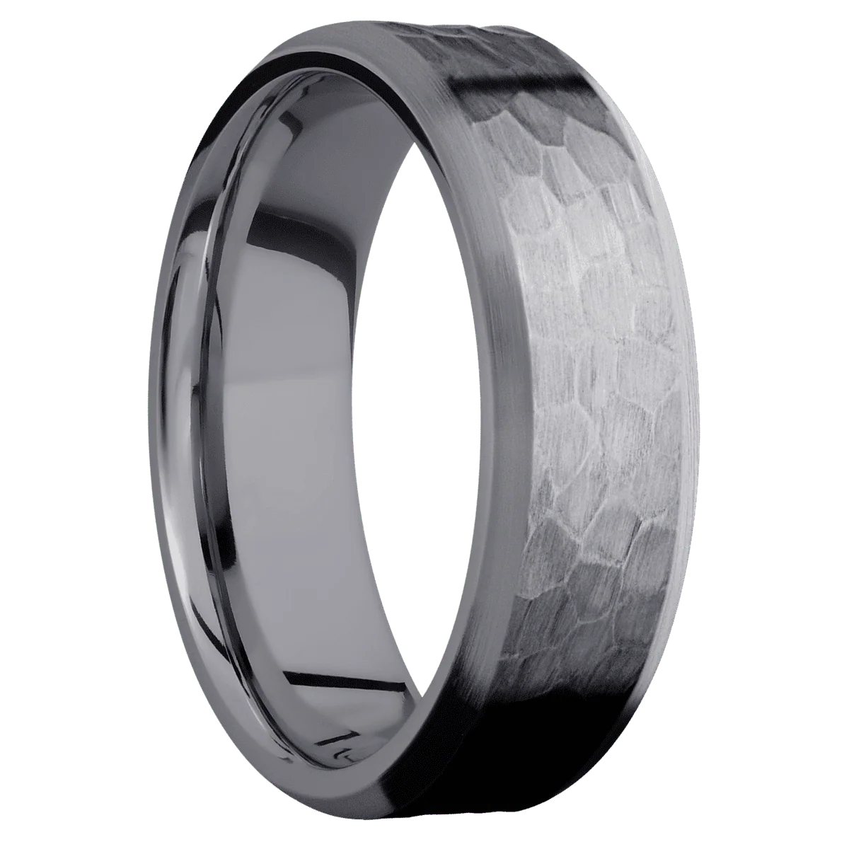 Tantalum + Hammer , Satin Finish