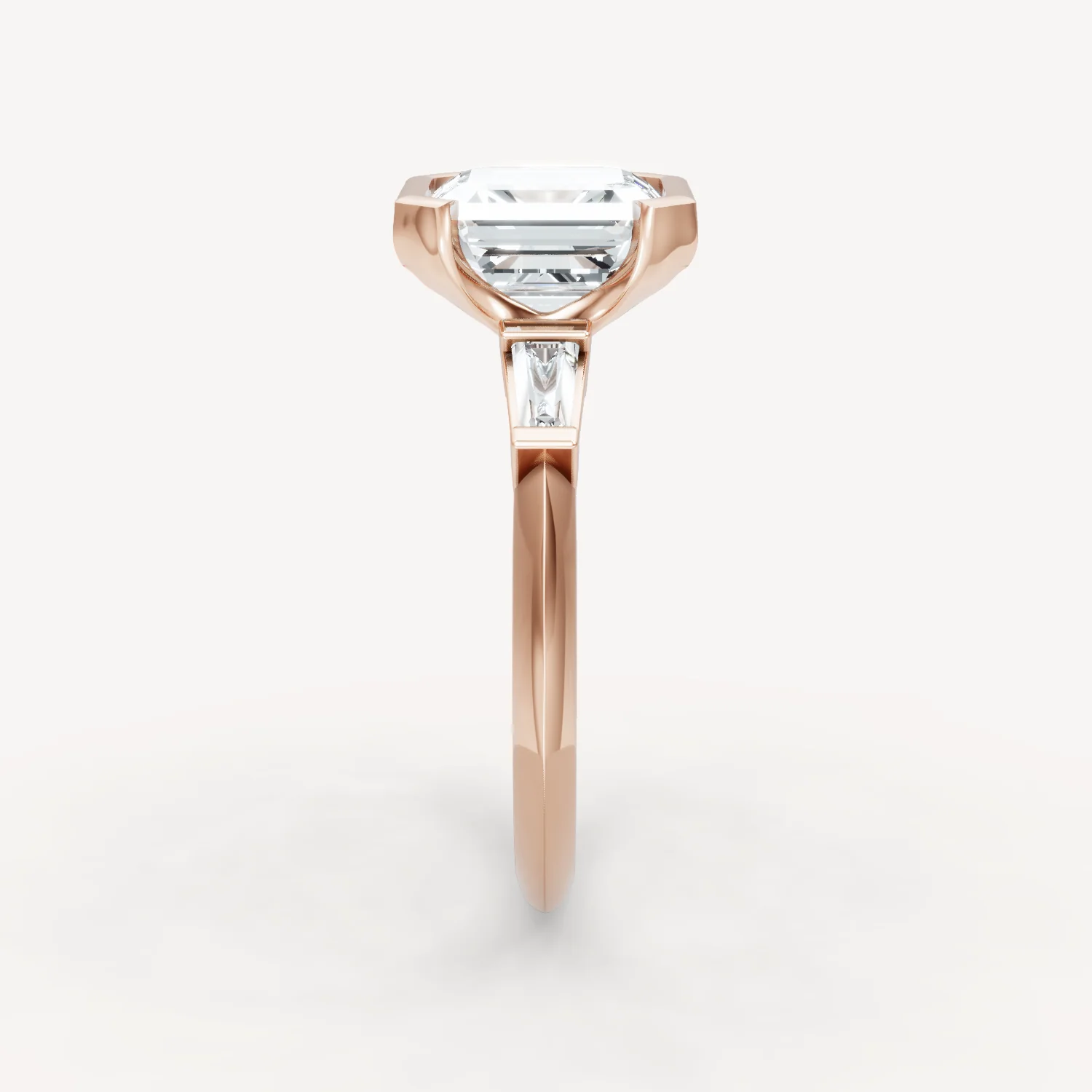 Tapered Radiance - Asscher - Image 10