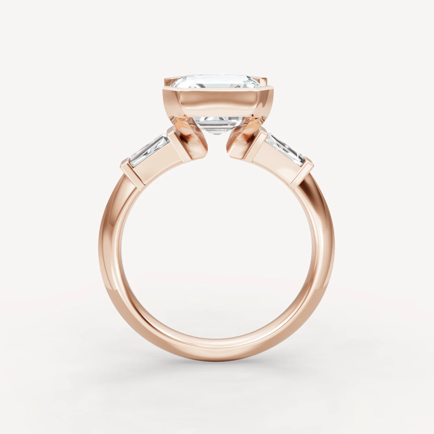 Tapered Radiance - Asscher - Image 11