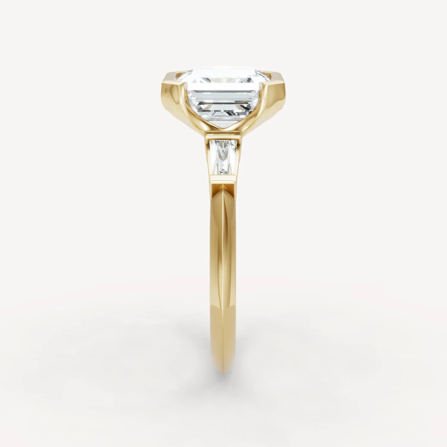 Tapered Radiance - Asscher - Image 2