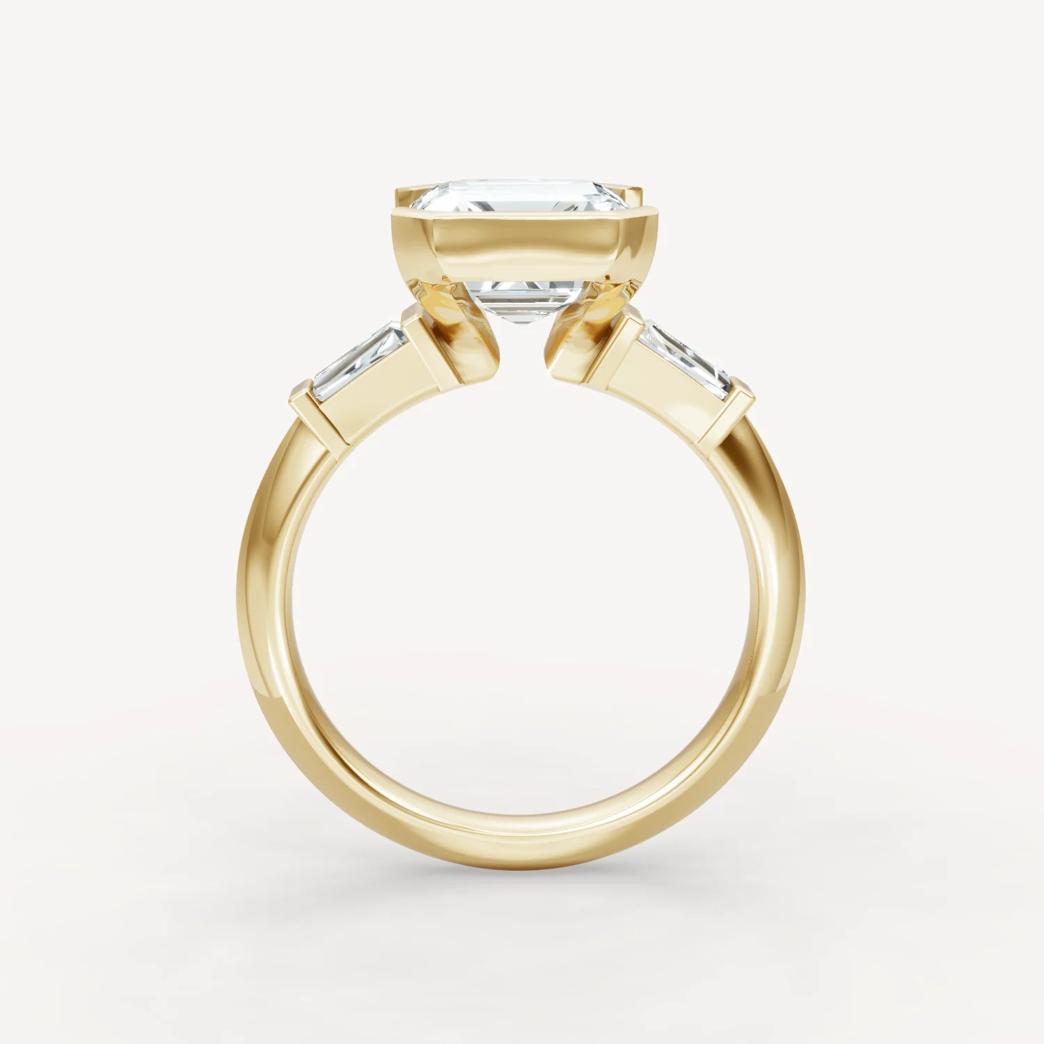 Tapered Radiance - Asscher - Image 3