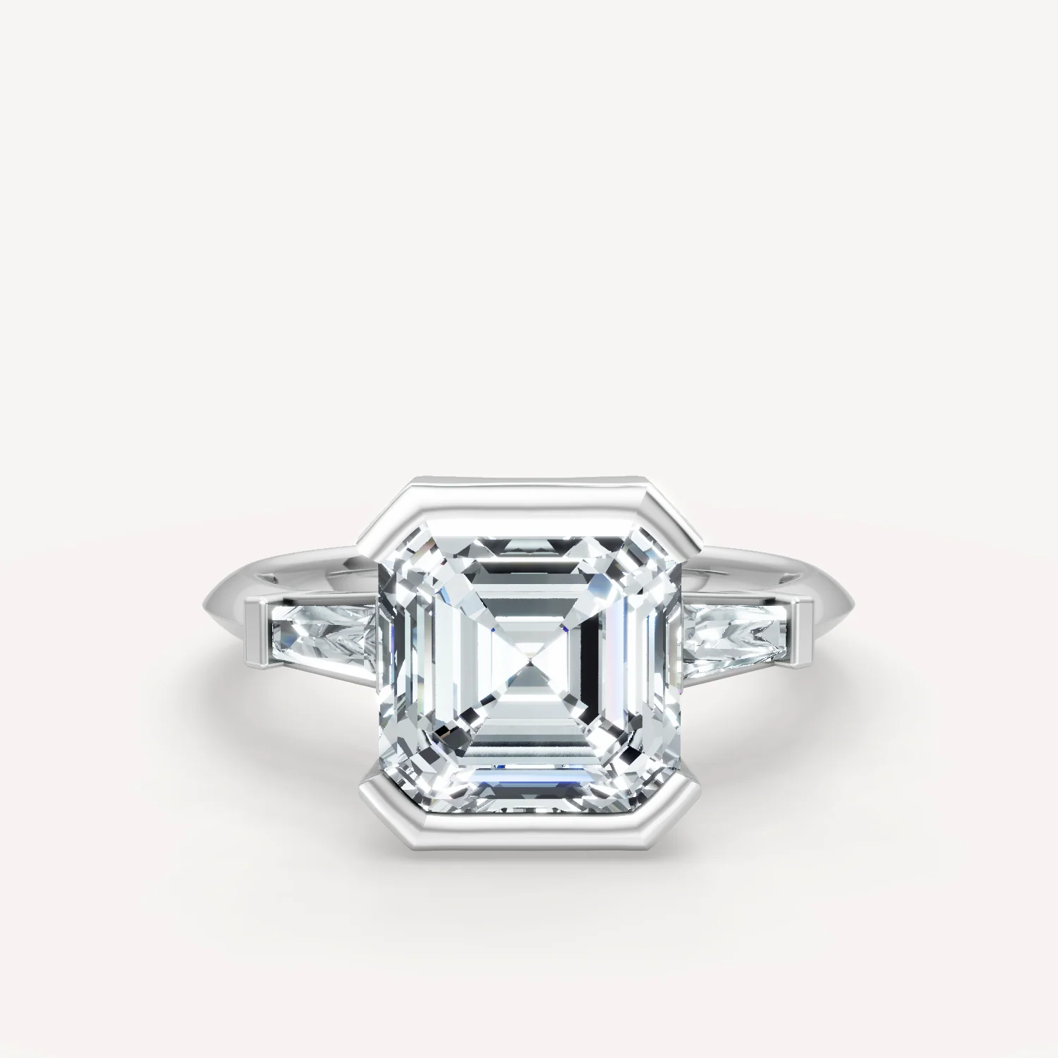 Tapered Radiance - Asscher - Image 5