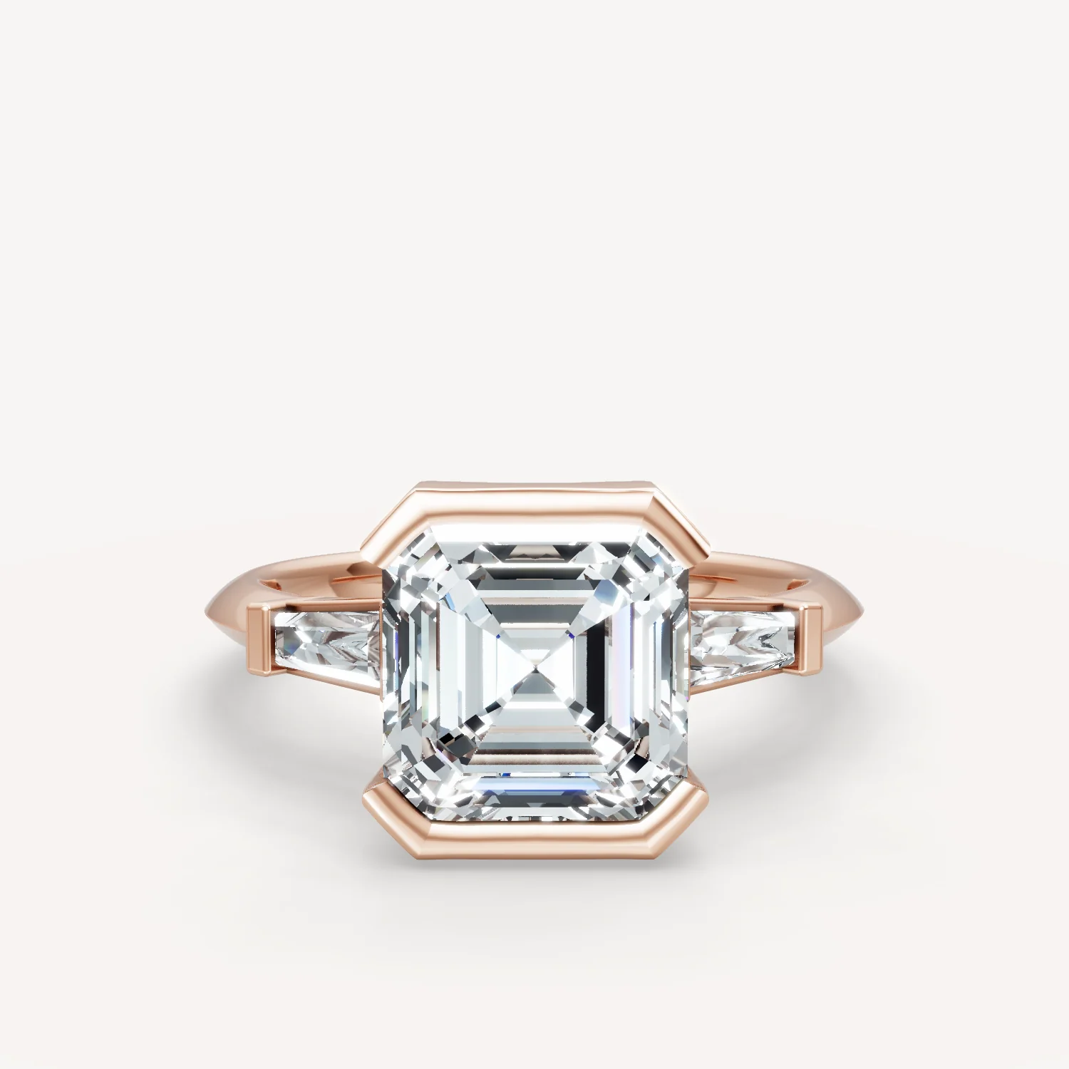 Tapered Radiance - Asscher - Image 9