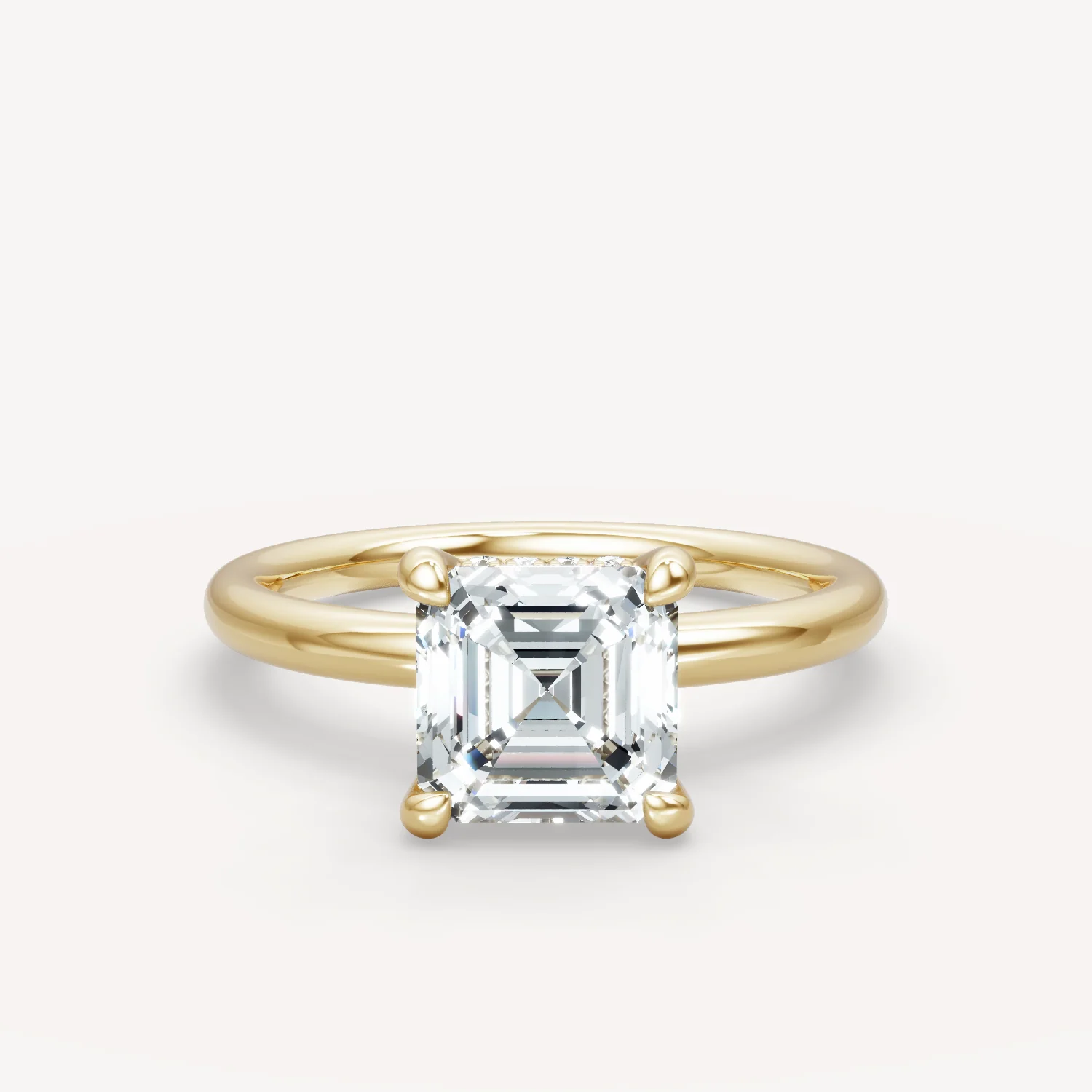 The Charm Prongs - Asscher