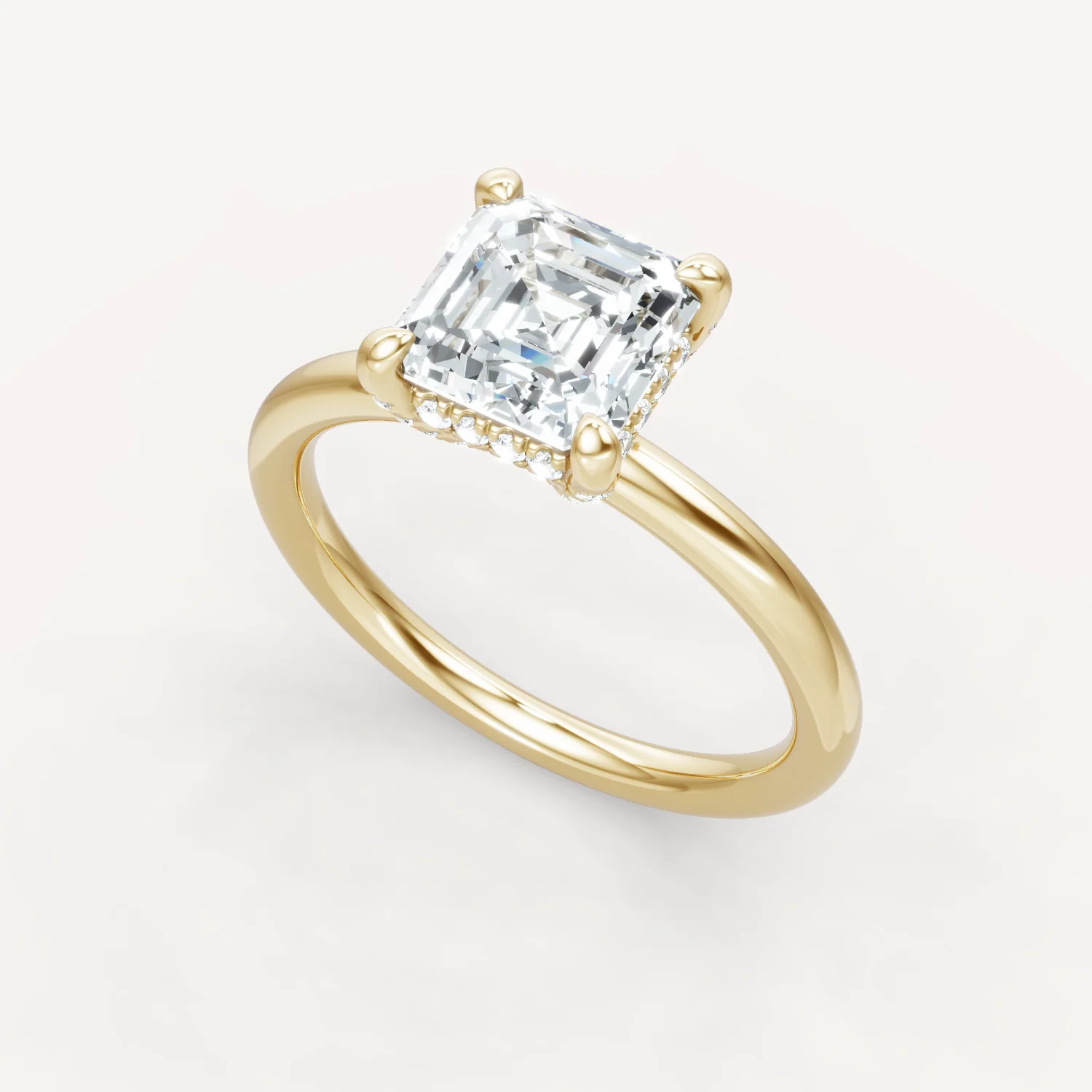 The Charm Prongs - Asscher - Image 4