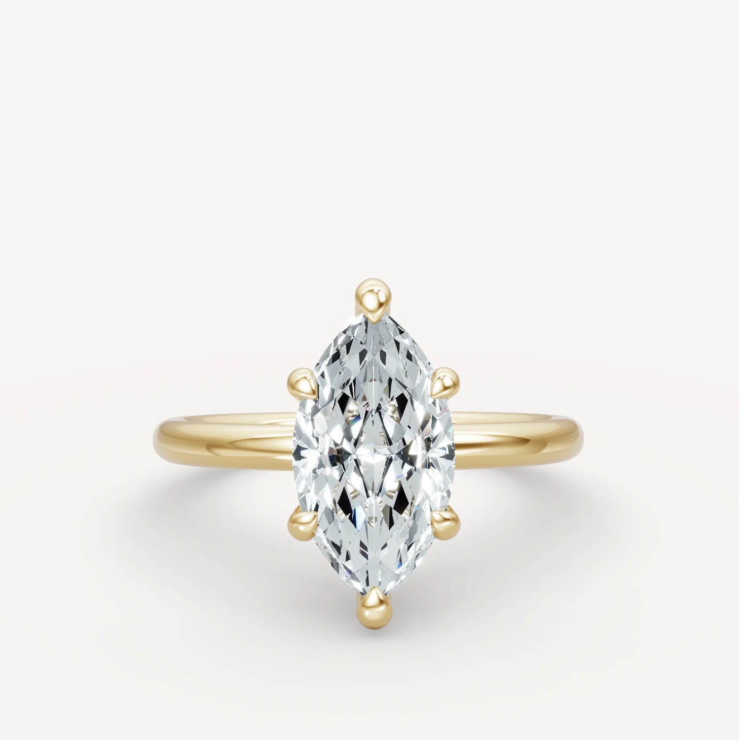 The Charm Prongs - Marquise