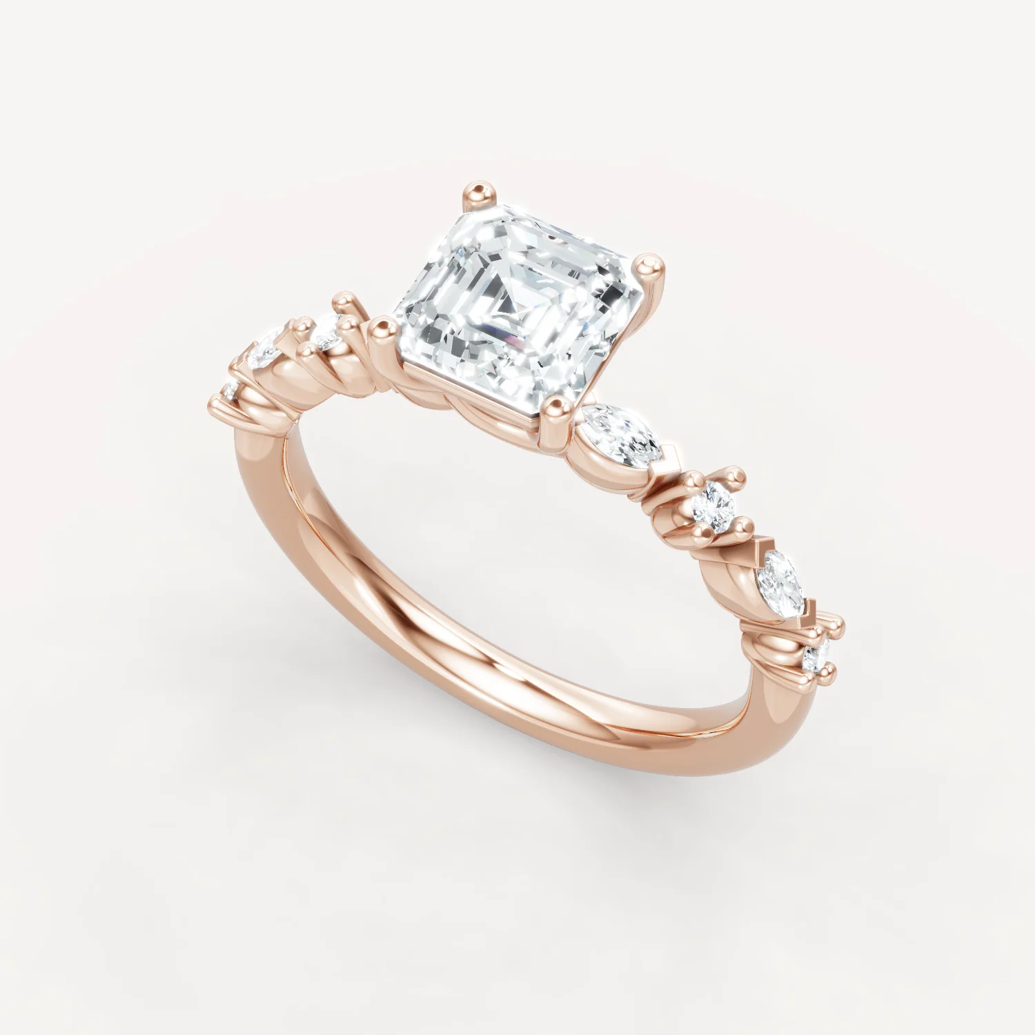 The Graced Eden - Asscher - Image 12