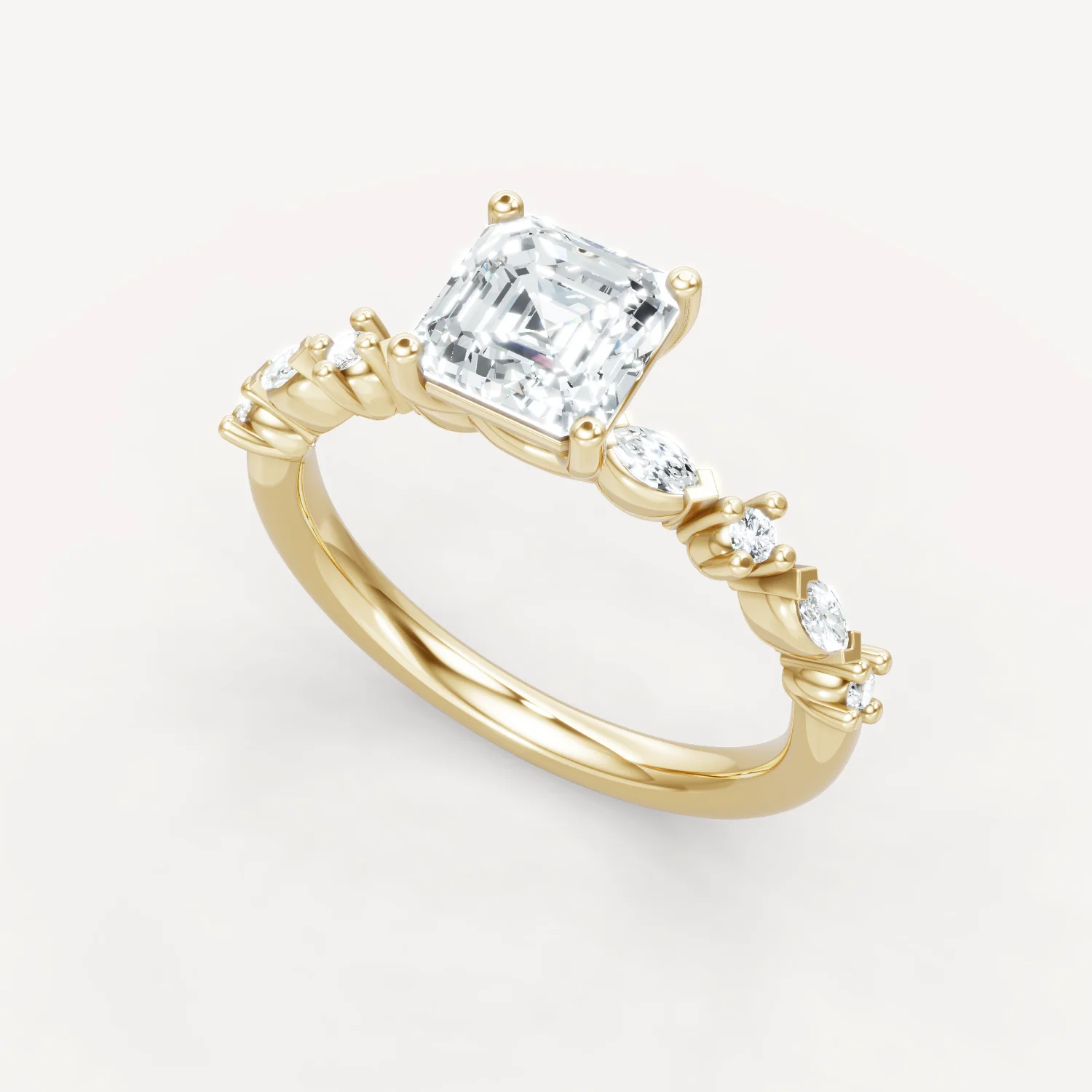 The Graced Eden - Asscher - Image 4