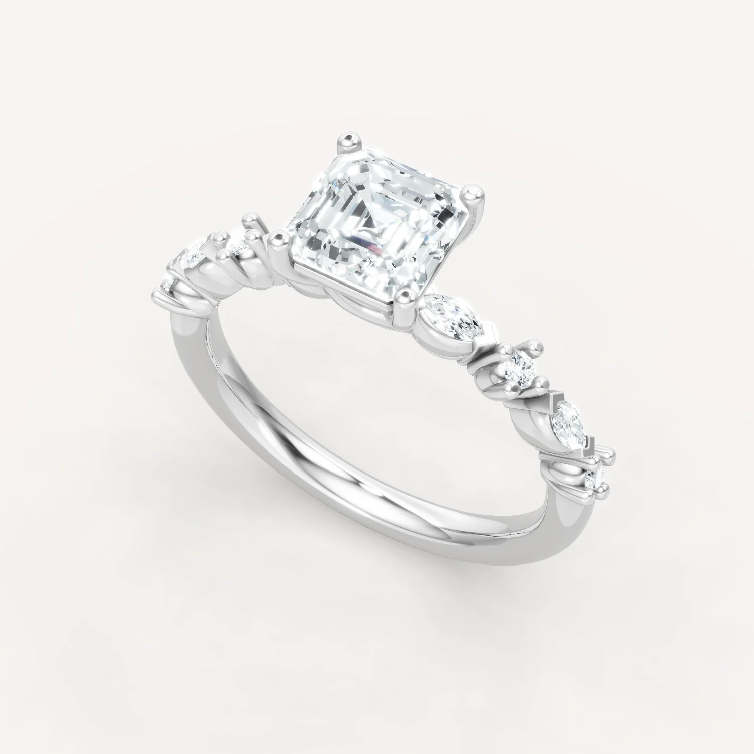 The Graced Eden - Asscher - Image 8