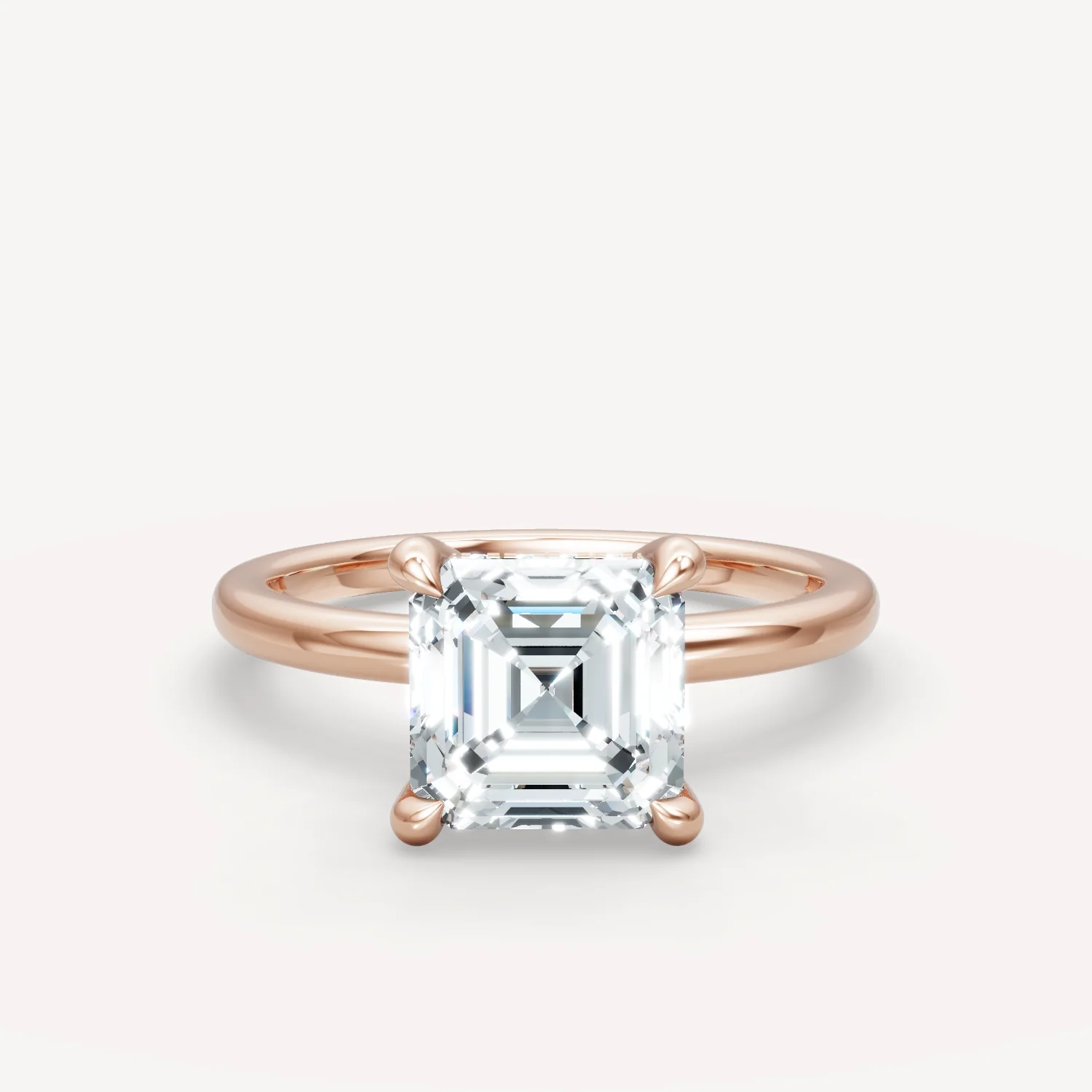 The Jasmine - Asscher - Hidden Halo - Image 9