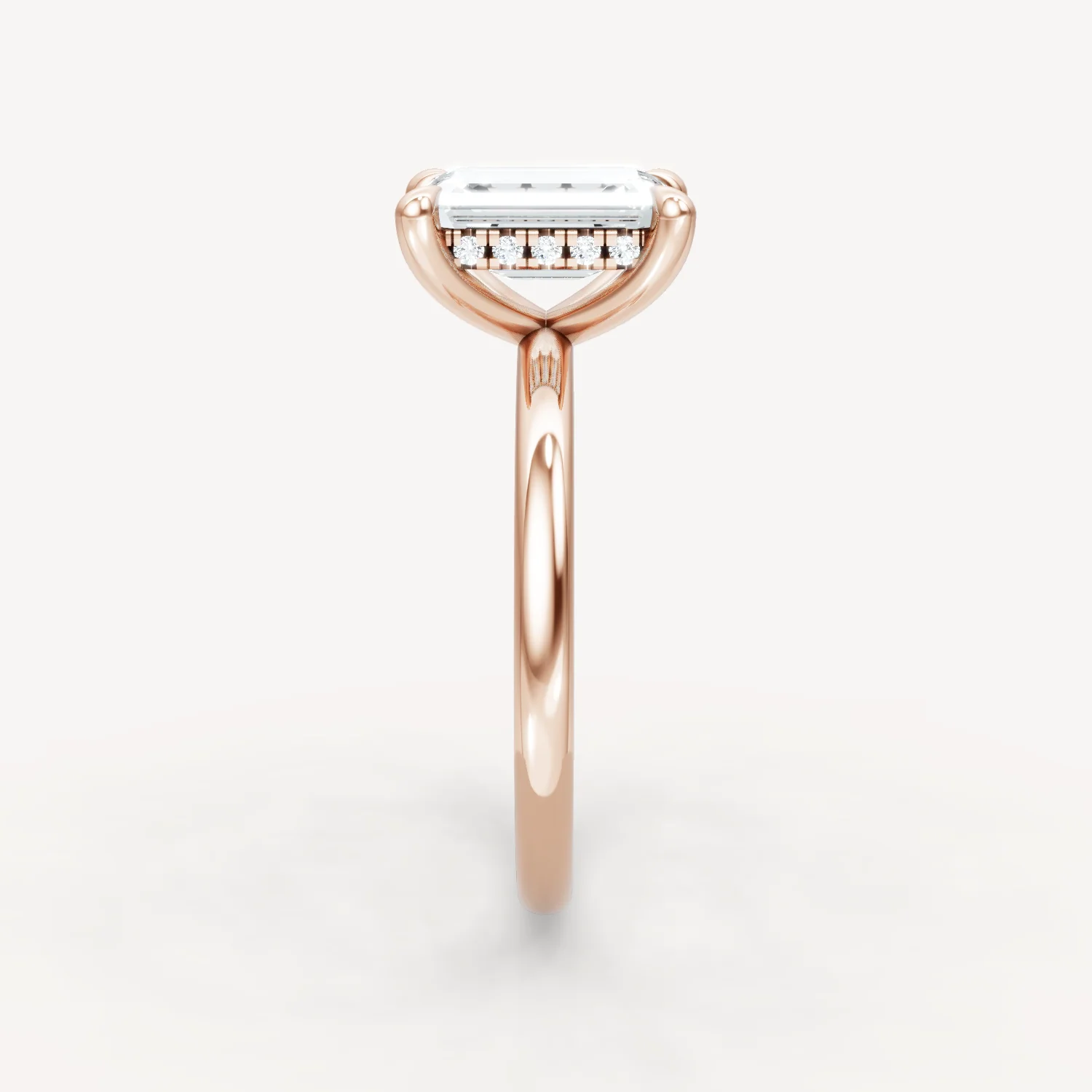 The Jasmine - Emerald - Hidden Halo - Image 10