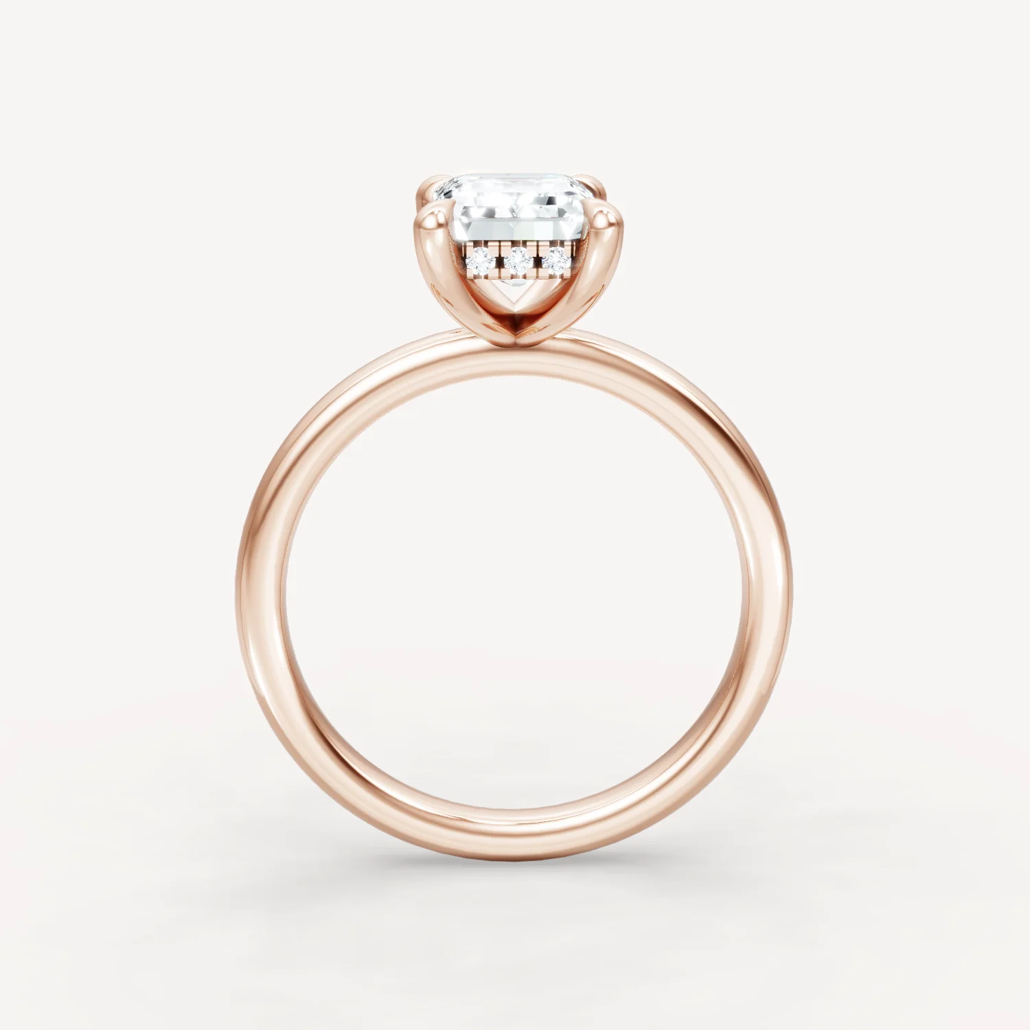 The Jasmine - Emerald - Hidden Halo - Image 12