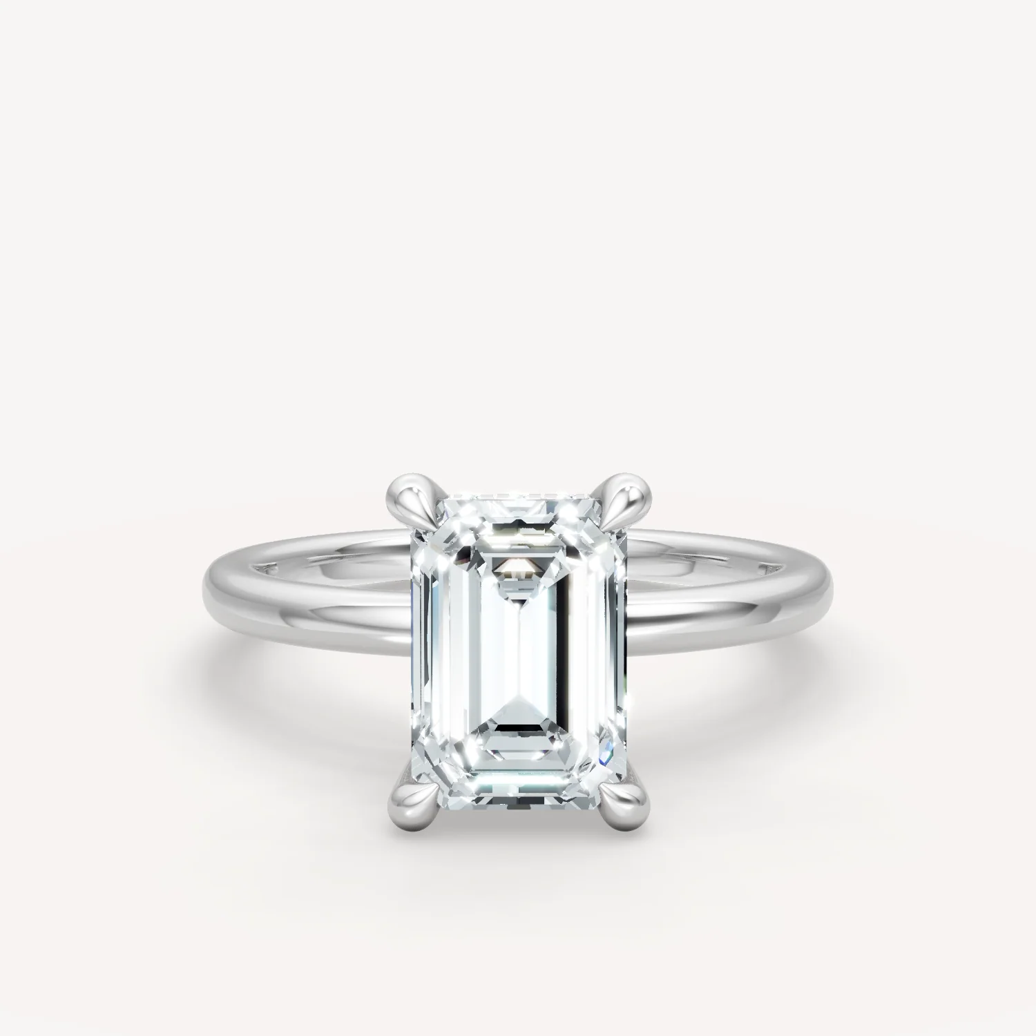 The Jasmine - Emerald - Hidden Halo - Image 5