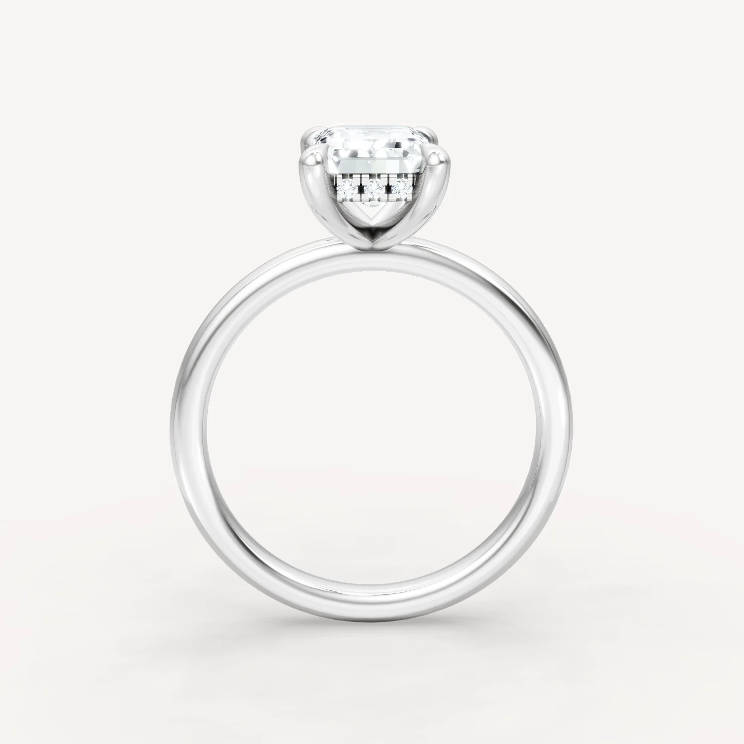 The Jasmine - Emerald - Hidden Halo - Image 8