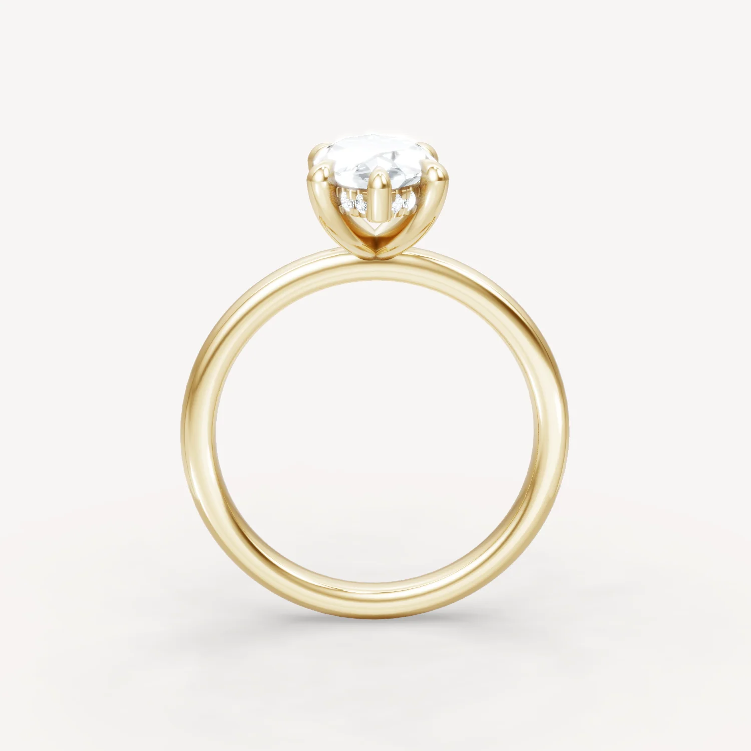 The Jasmine - Marquise - Hidden Halo - Image 3