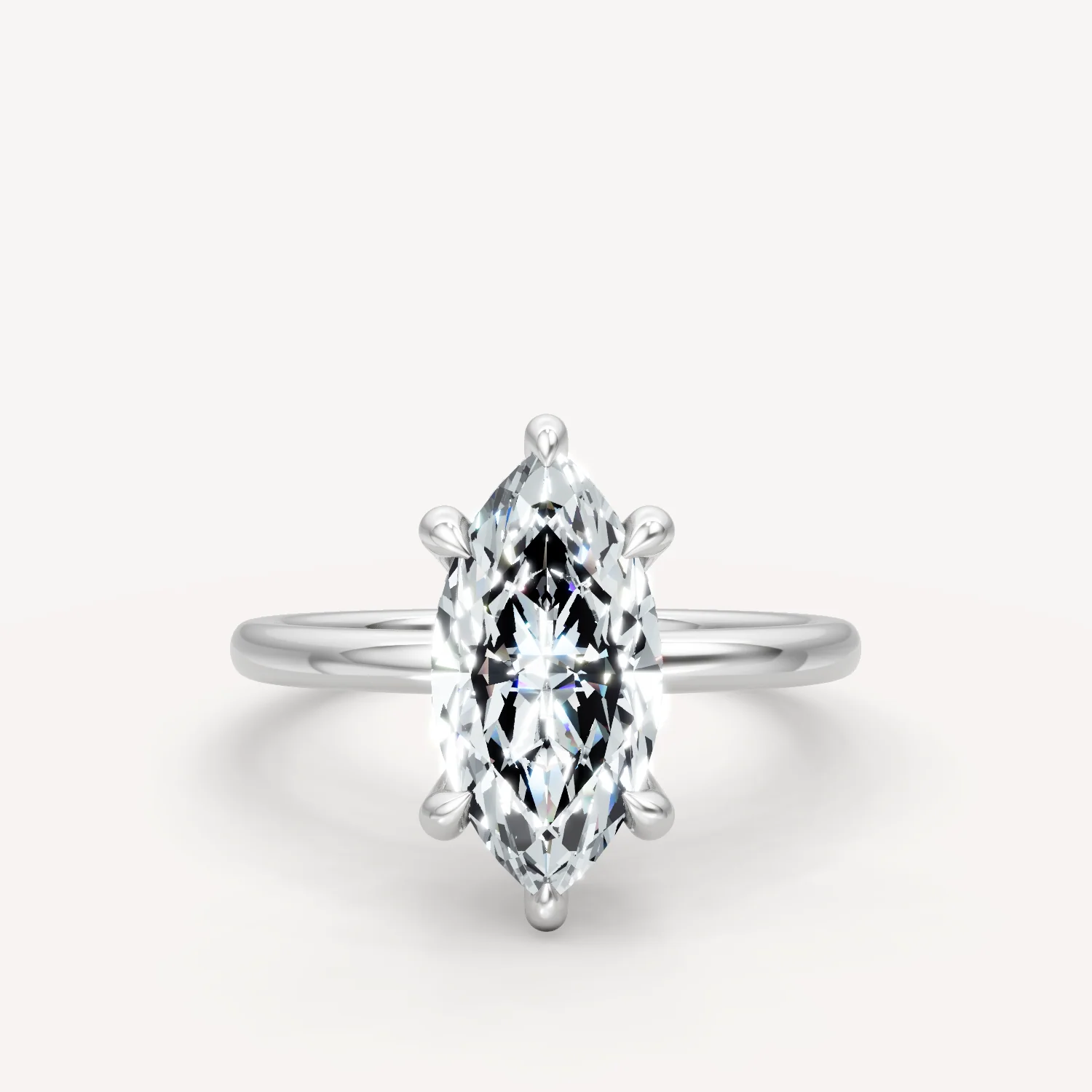 The Jasmine - Marquise - Hidden Halo - Image 5