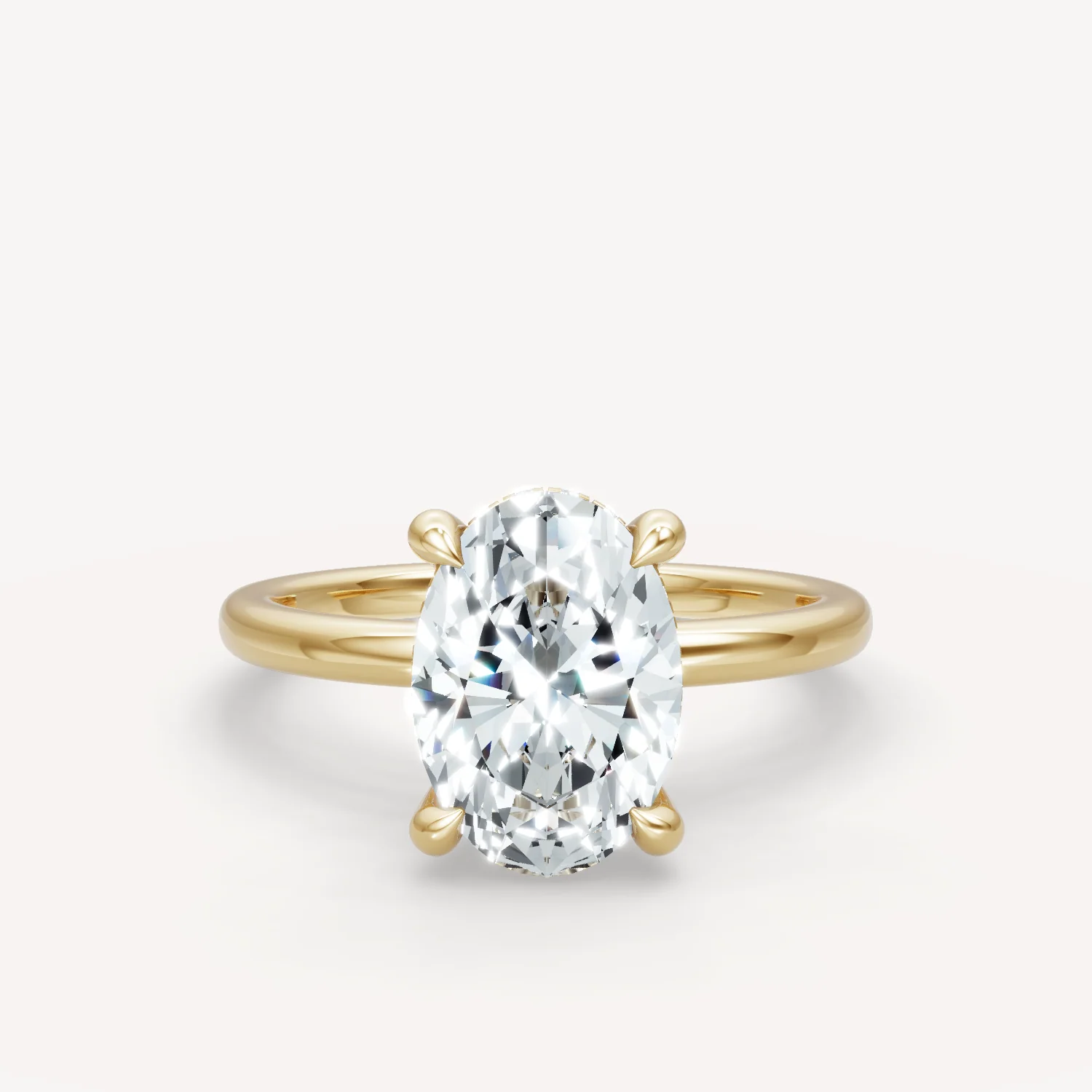 The Jasmine - Oval - Hidden Halo
