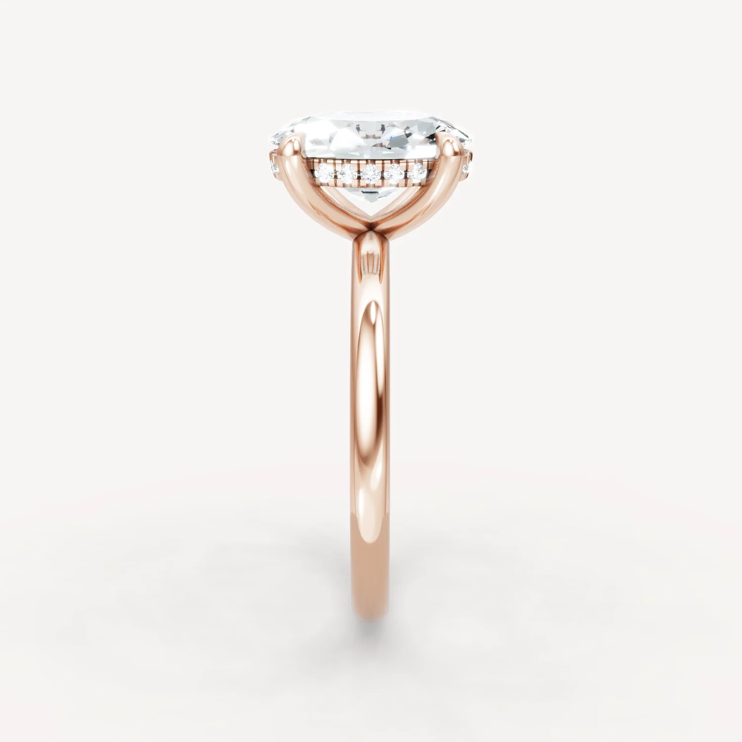 The Jasmine - Oval - Hidden Halo - Image 10