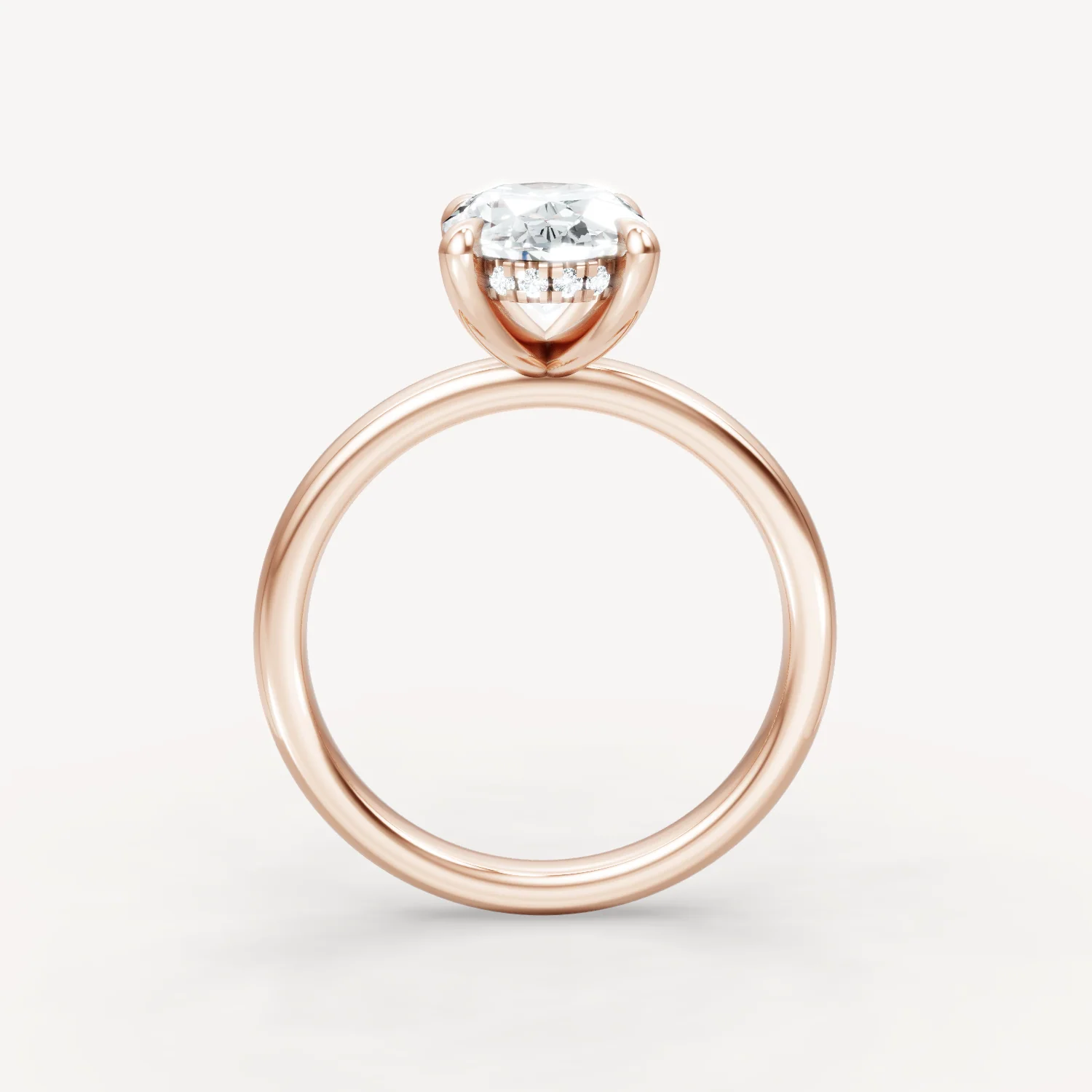 The Jasmine - Oval - Hidden Halo - Image 11