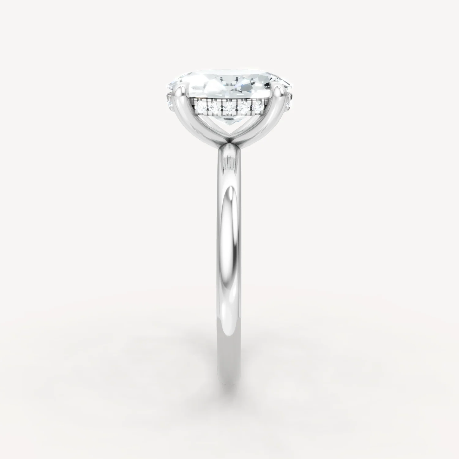 The Jasmine - Oval - Hidden Halo - Image 6