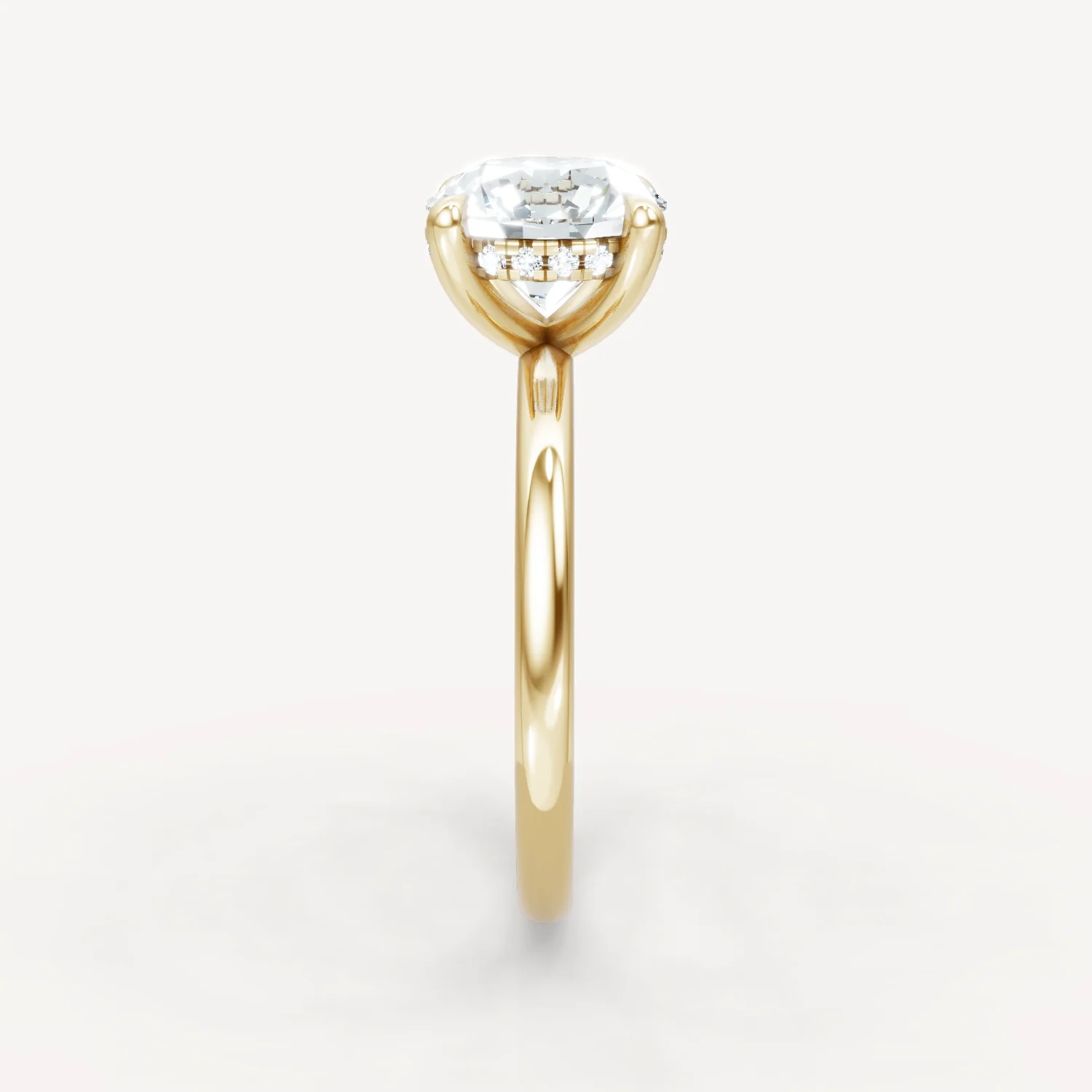 The Jasmine - Round - Hidden Halo - Image 2