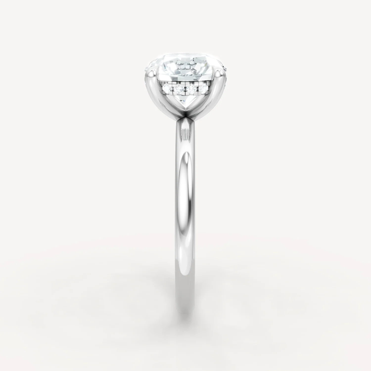 The Jasmine - Round - Hidden Halo - Image 6