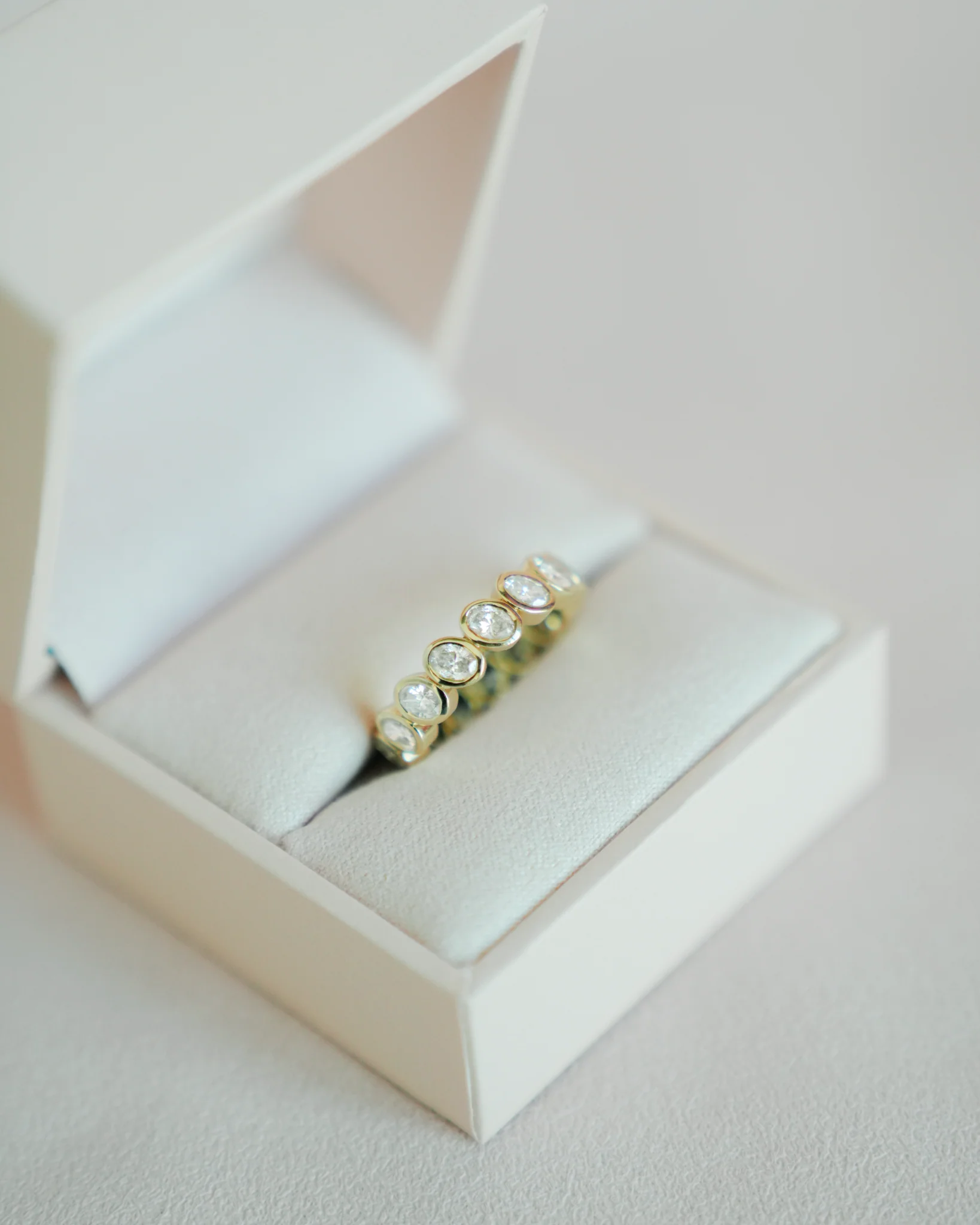 Tilted Ovals Eternity Band - Image 5