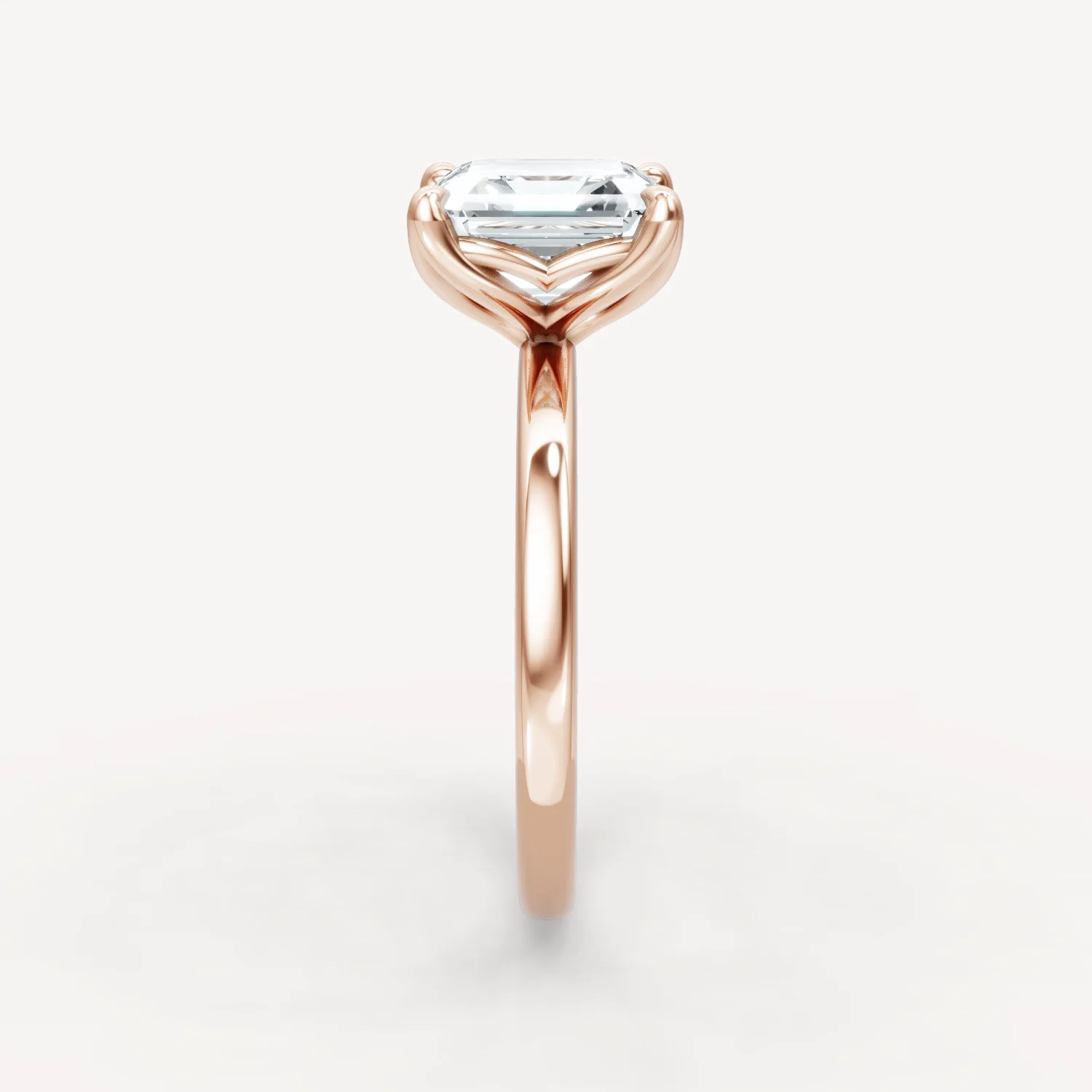 Tulip Solitaire - Asscher - Image 10