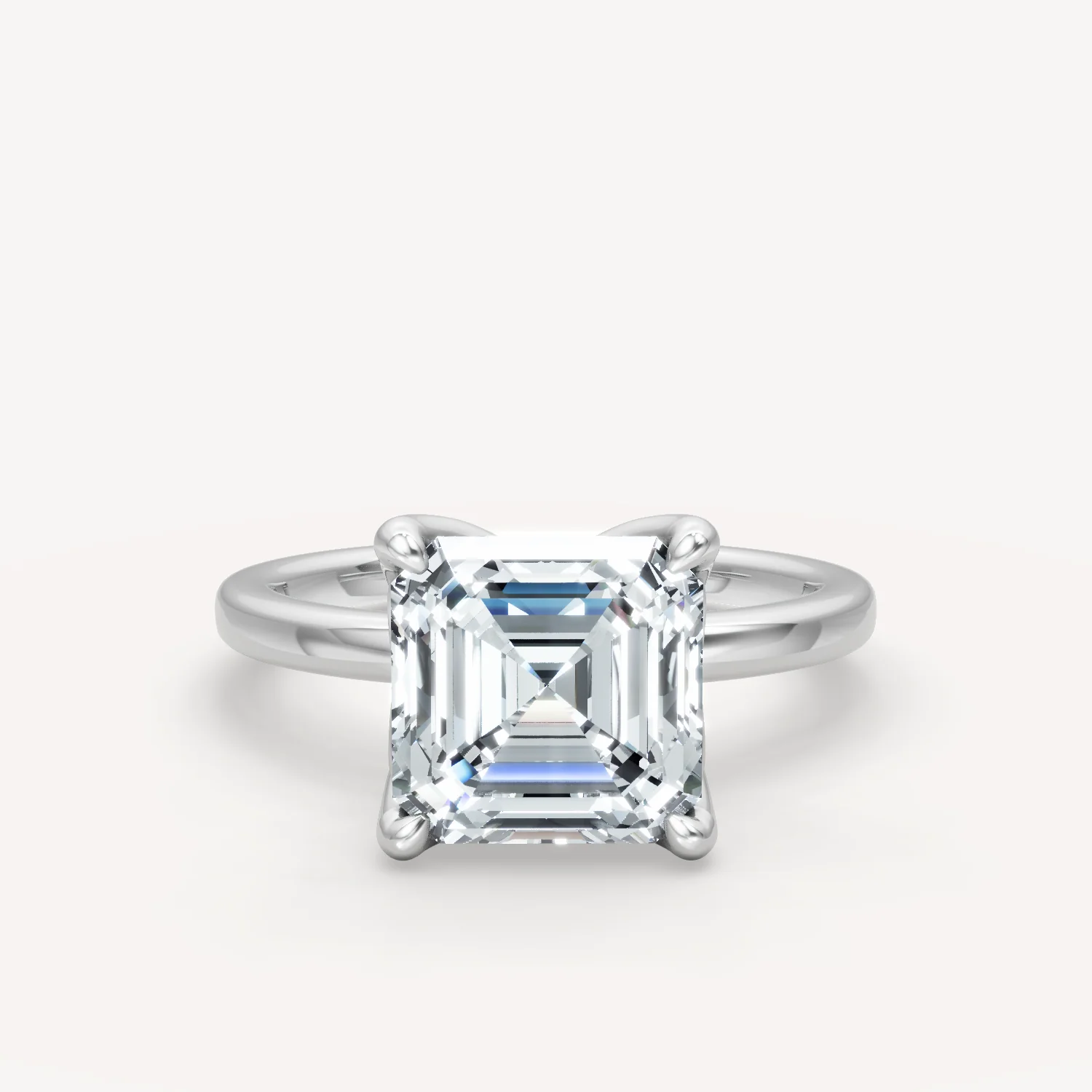 Tulip Solitaire - Asscher - Image 5
