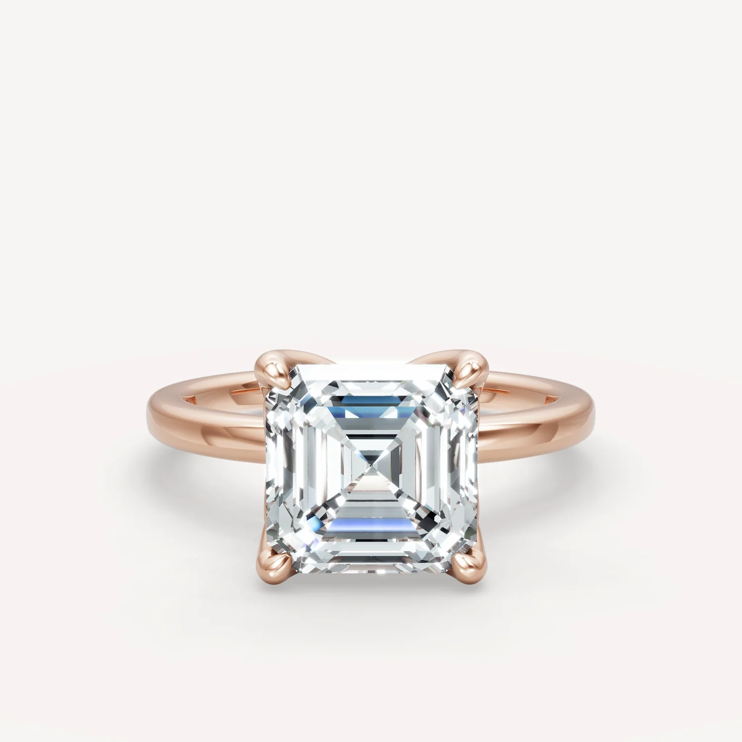 Tulip Solitaire - Asscher - Image 9