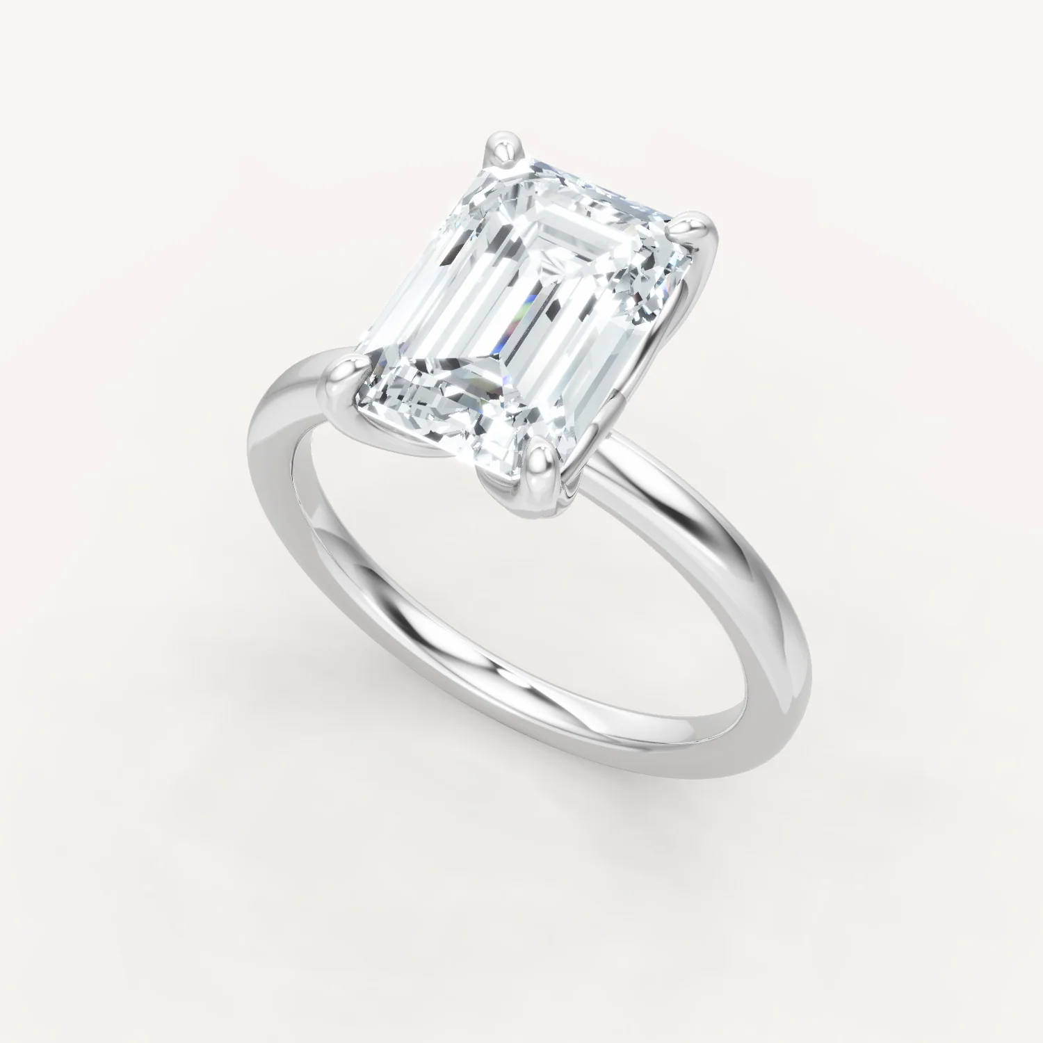 Tulip Solitaire - Emerald - Image 8