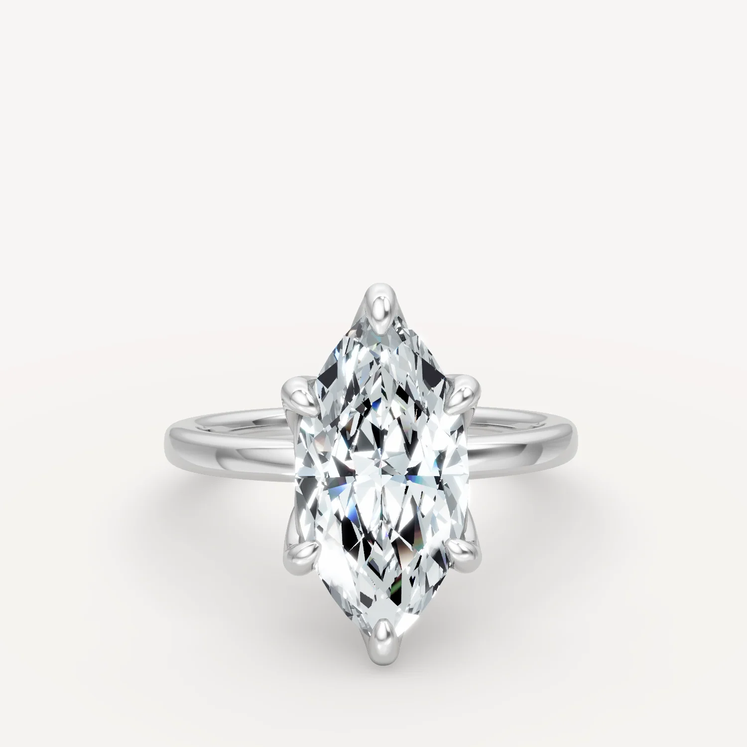 Tulip Solitaire - Marquise - Image 5