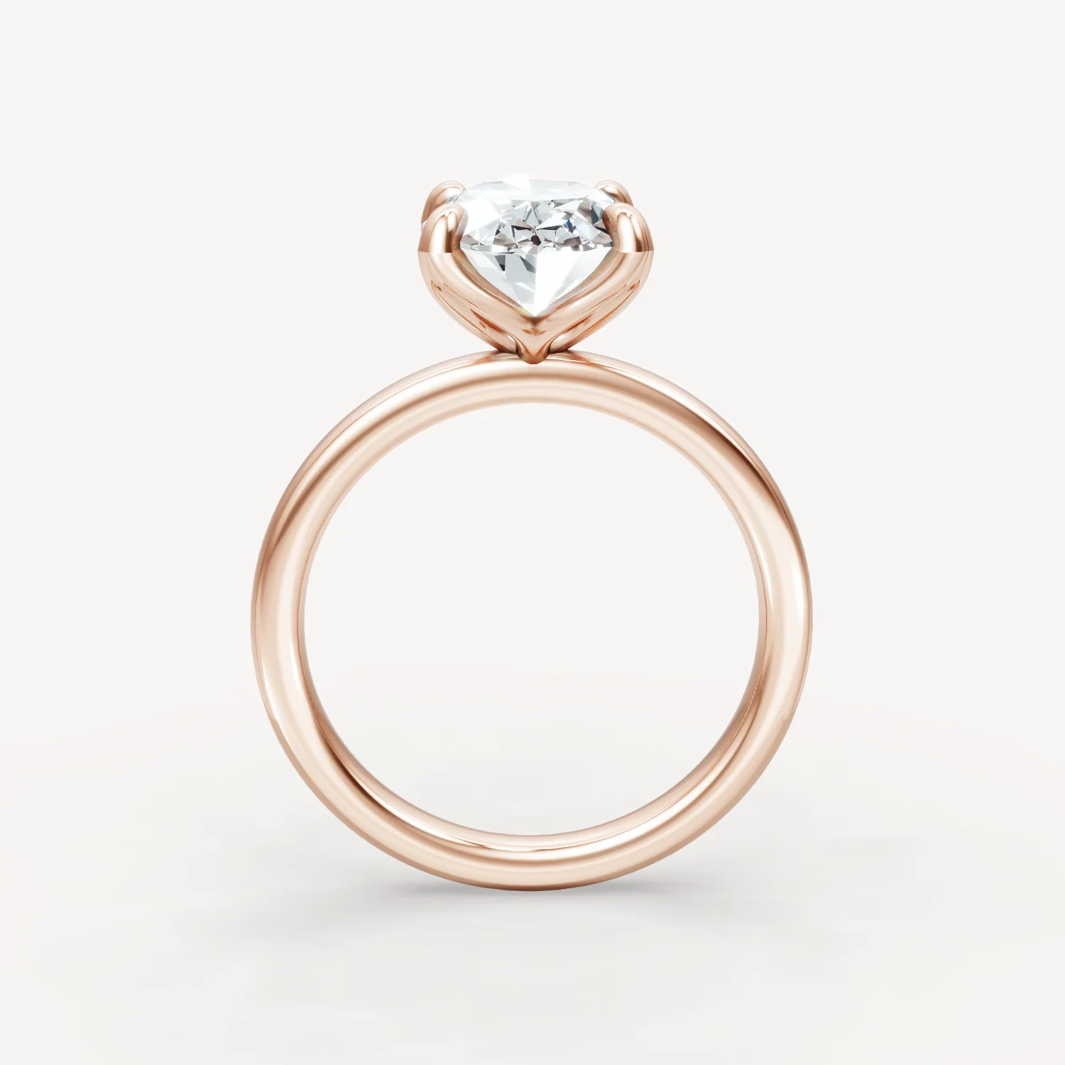 Tulip Solitaire - Oval - Image 11