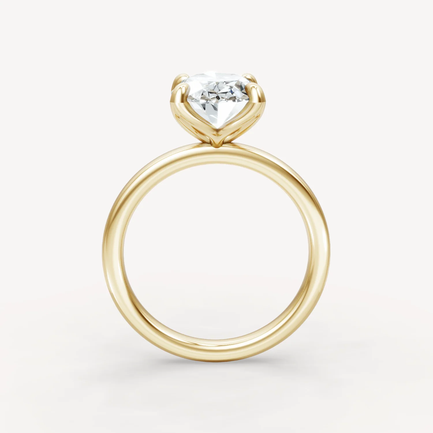 Tulip Solitaire - Oval - Image 3
